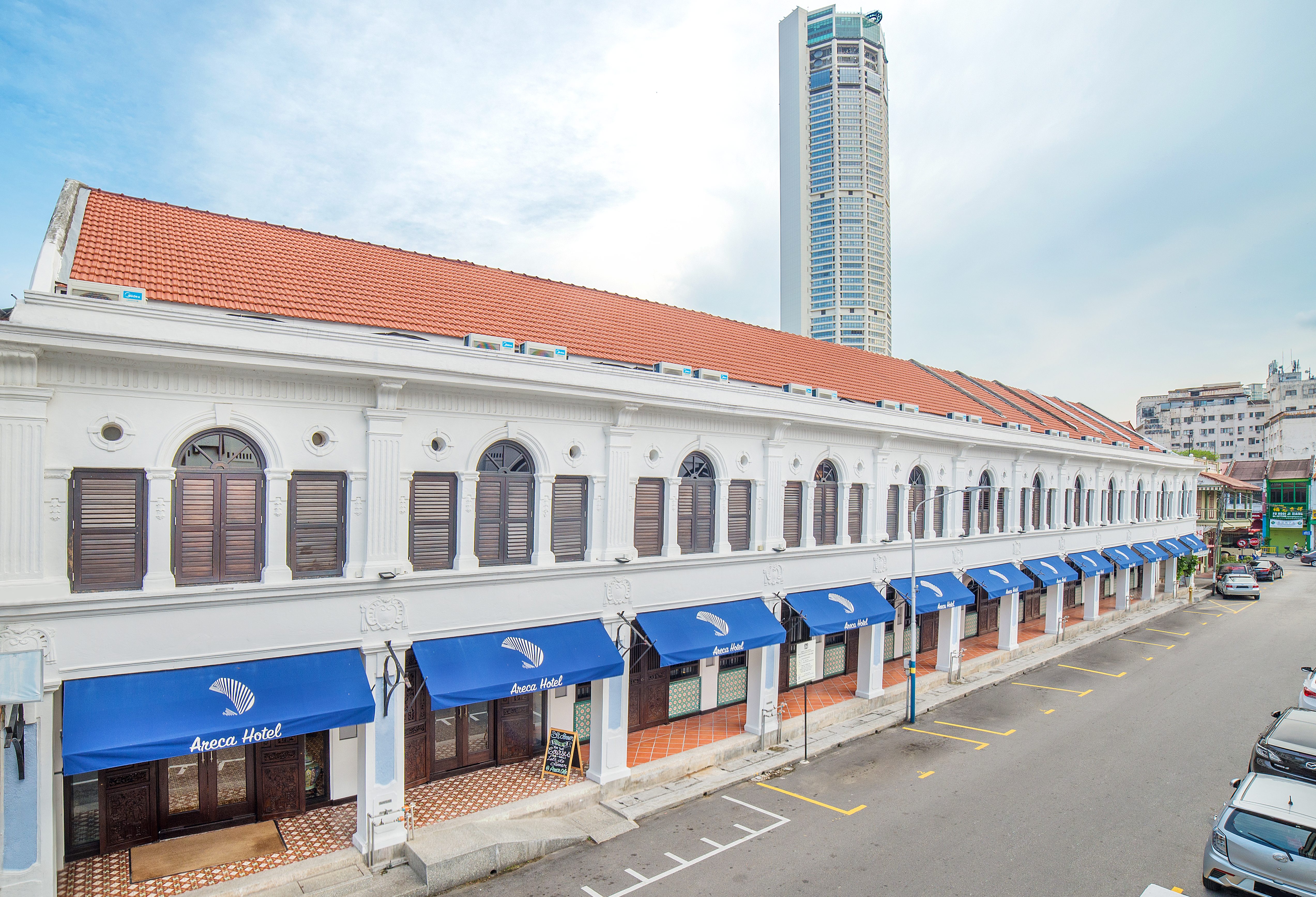 Maleisie Areca Hotel Penang Facade