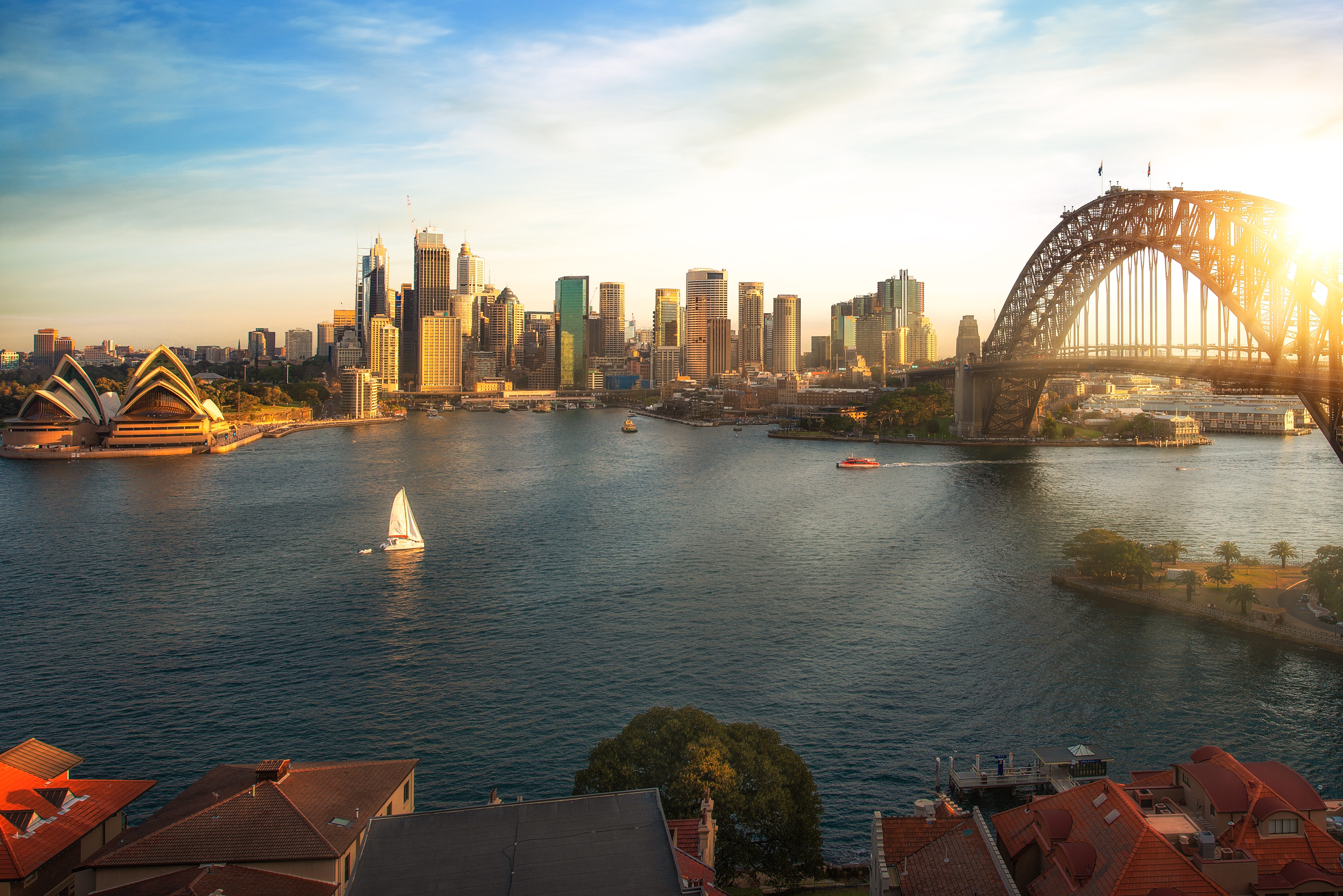 Sydney Harbour in Australie