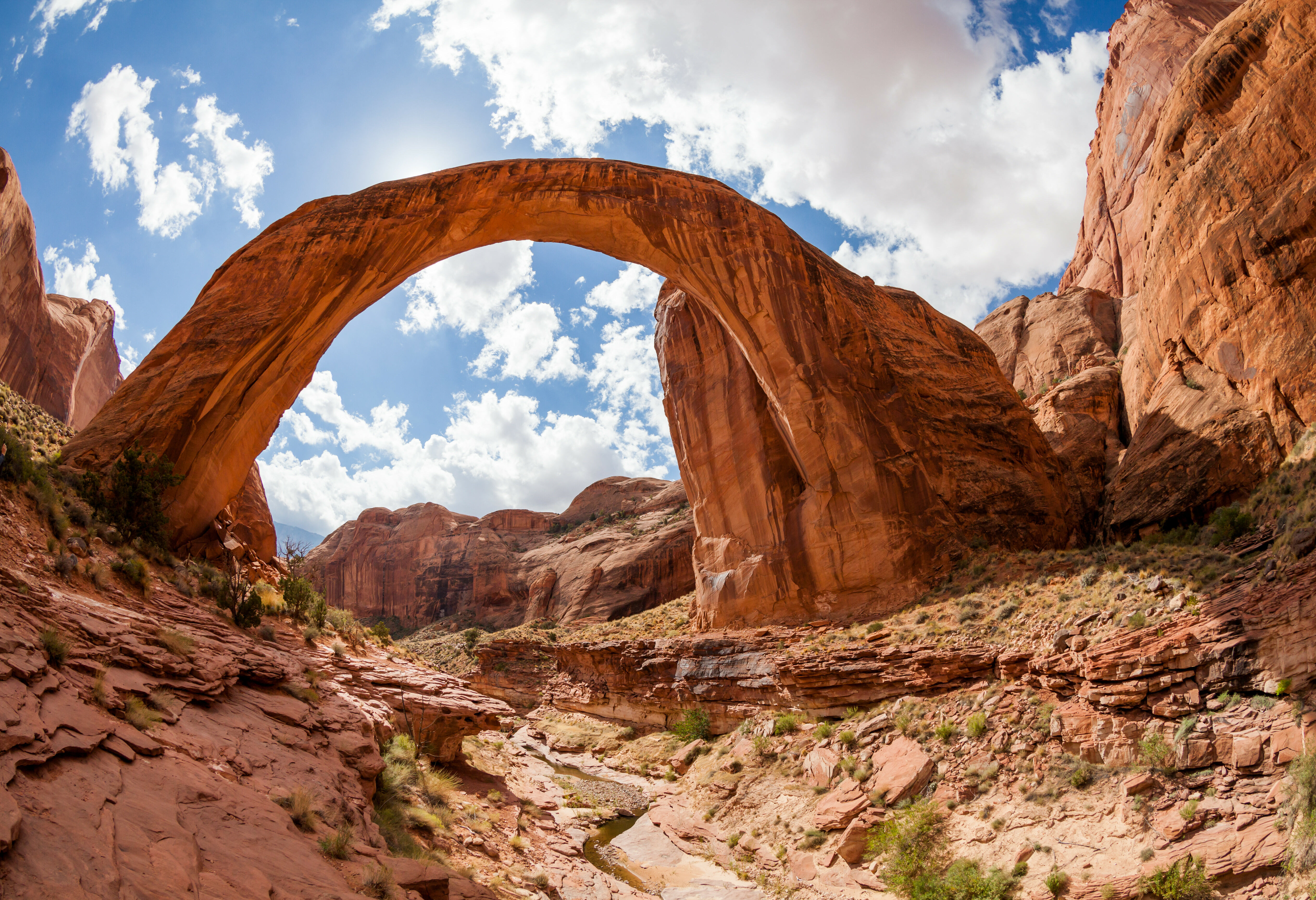 Rainbow Arch in Utah