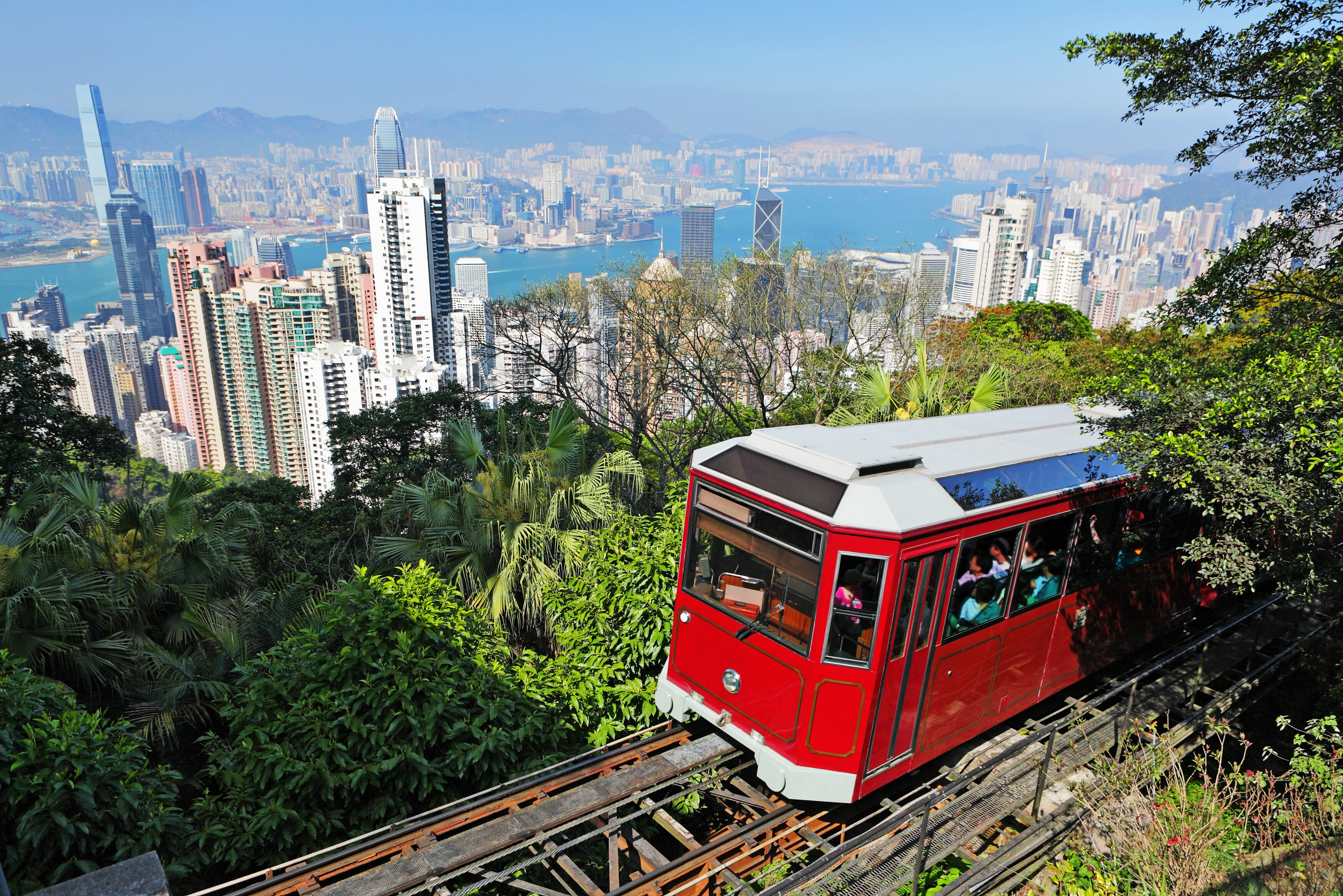 Hong Kong peak tram
