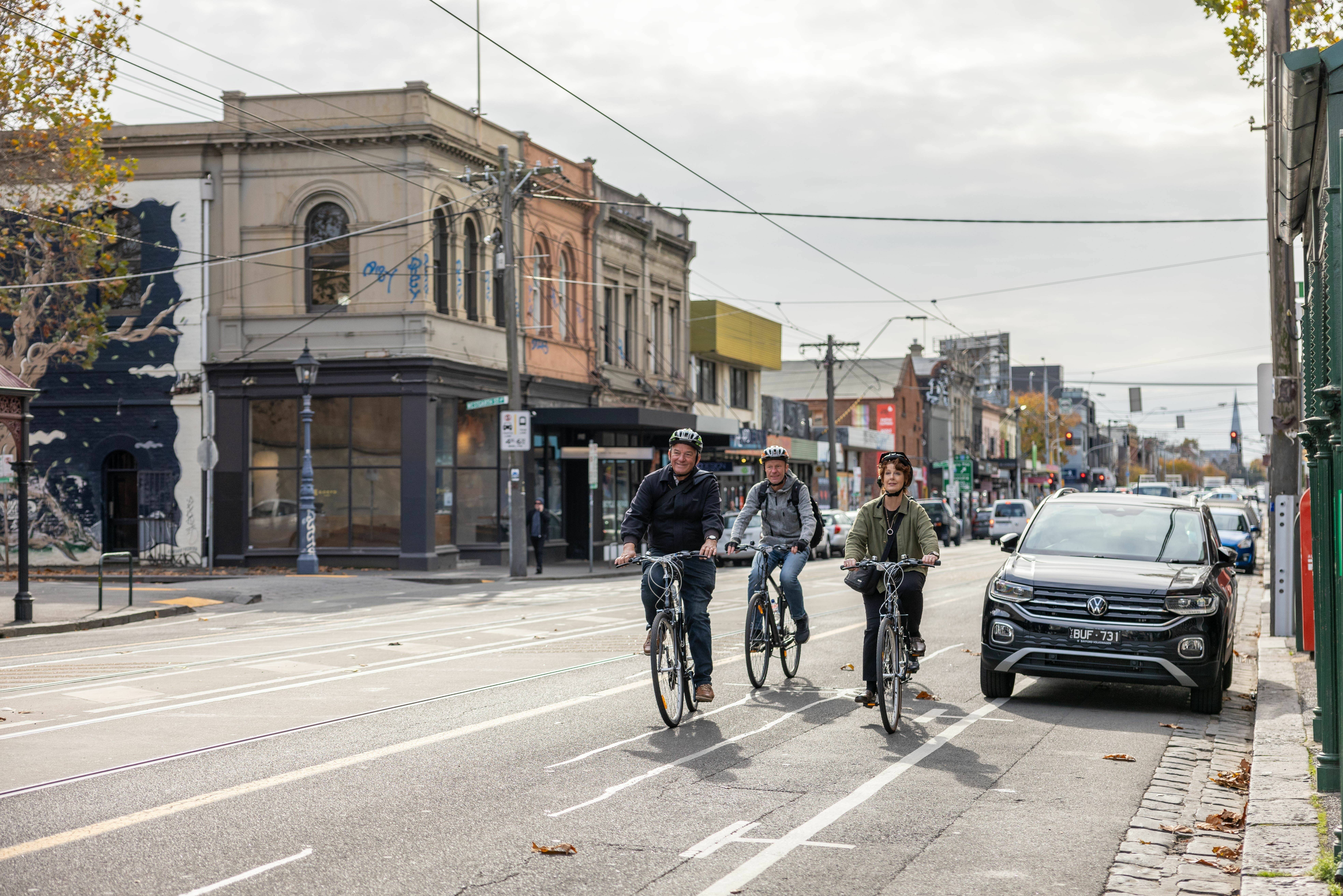 Australie Visit Victoria Melbourne by Bike Fietsen Brunswick