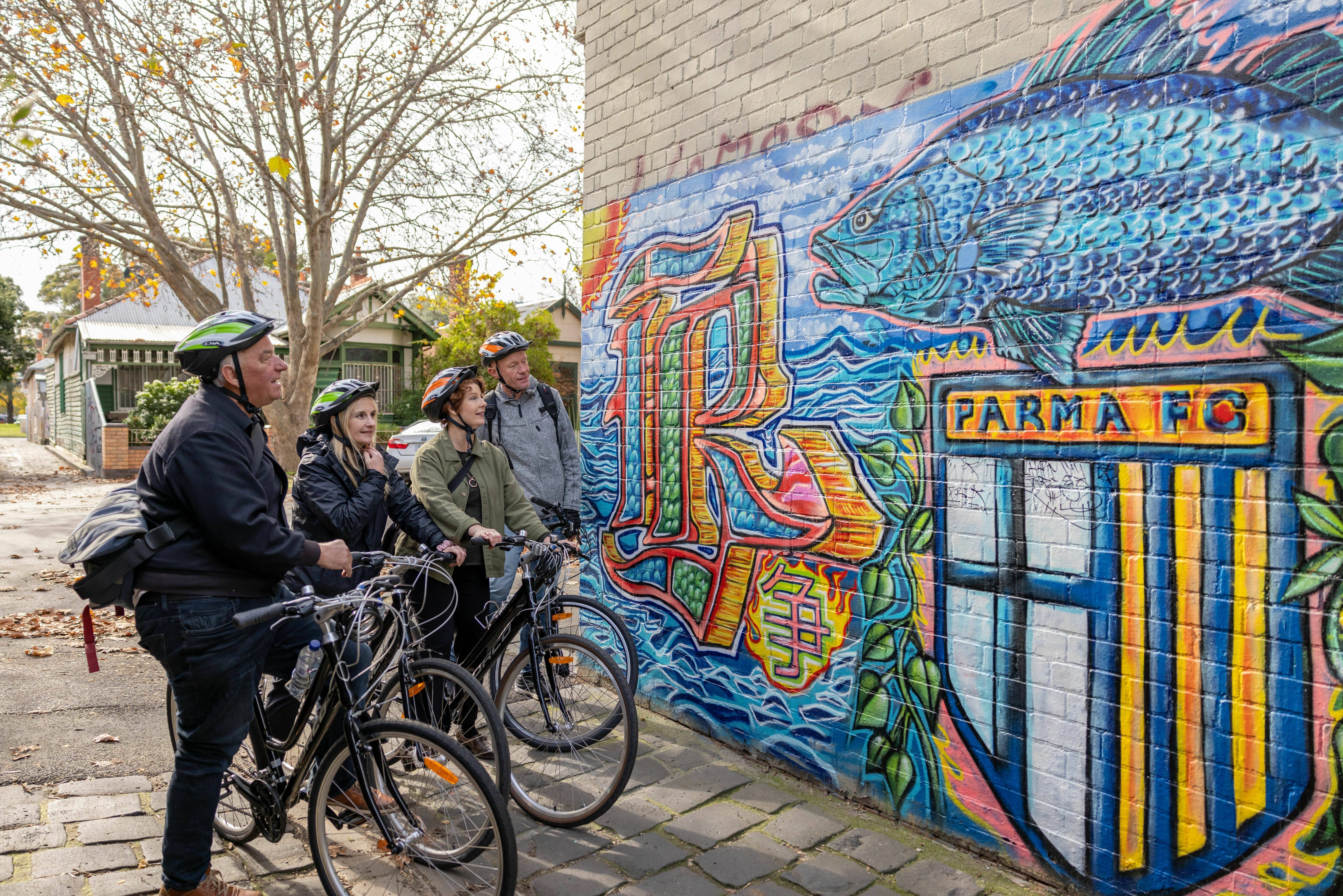 Australie Visit Victoria Melbourne by Bike Fietsen Streetart