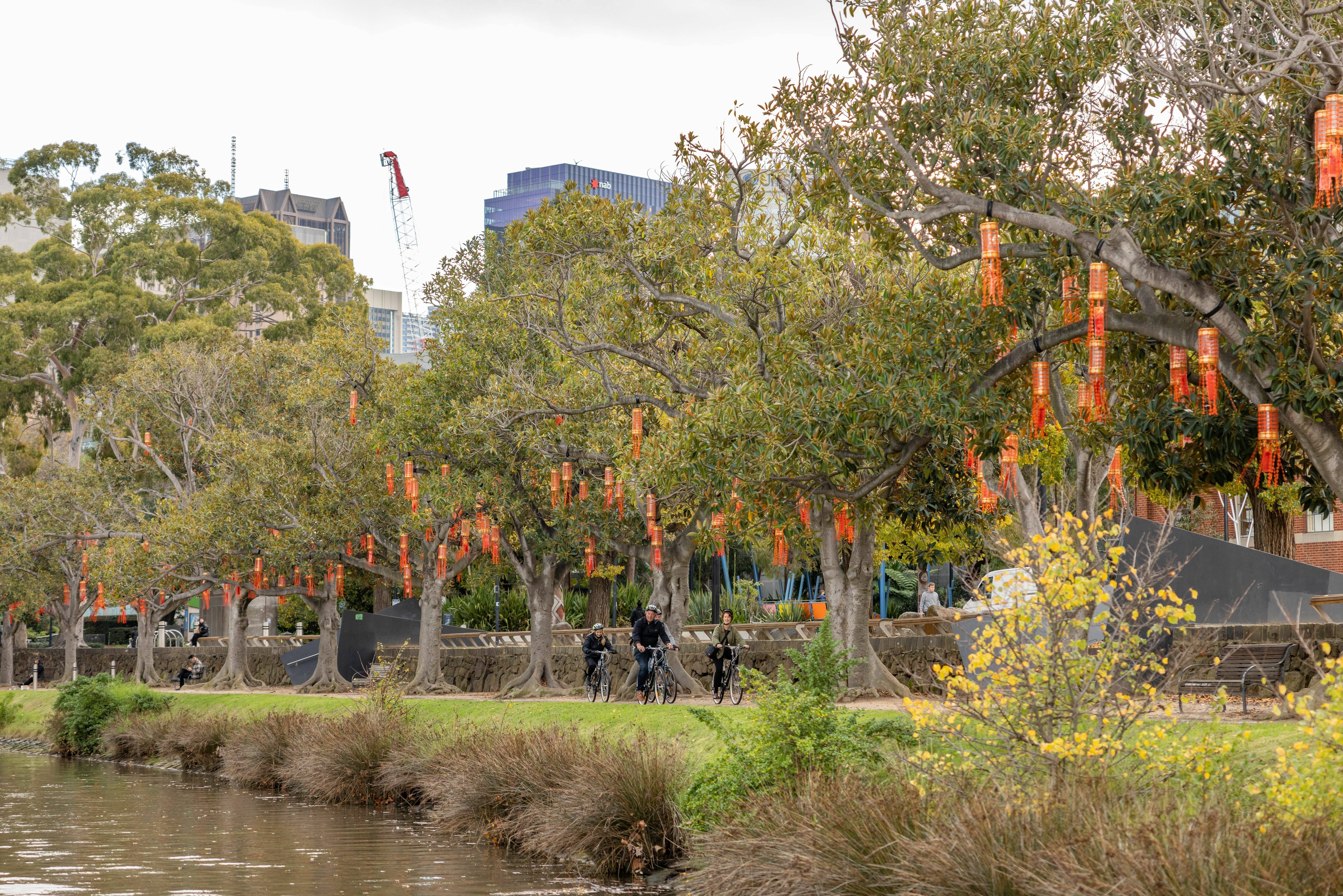 Australie Visit Victoria Melbourne by Bike Fietsen door park