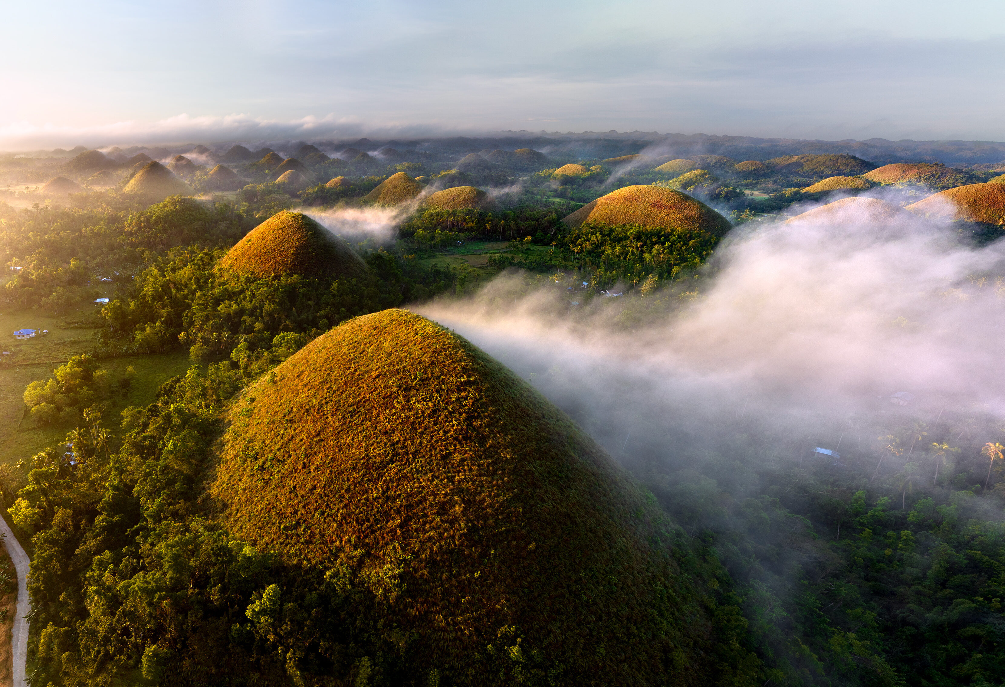 Chocolate Hills op Bohol