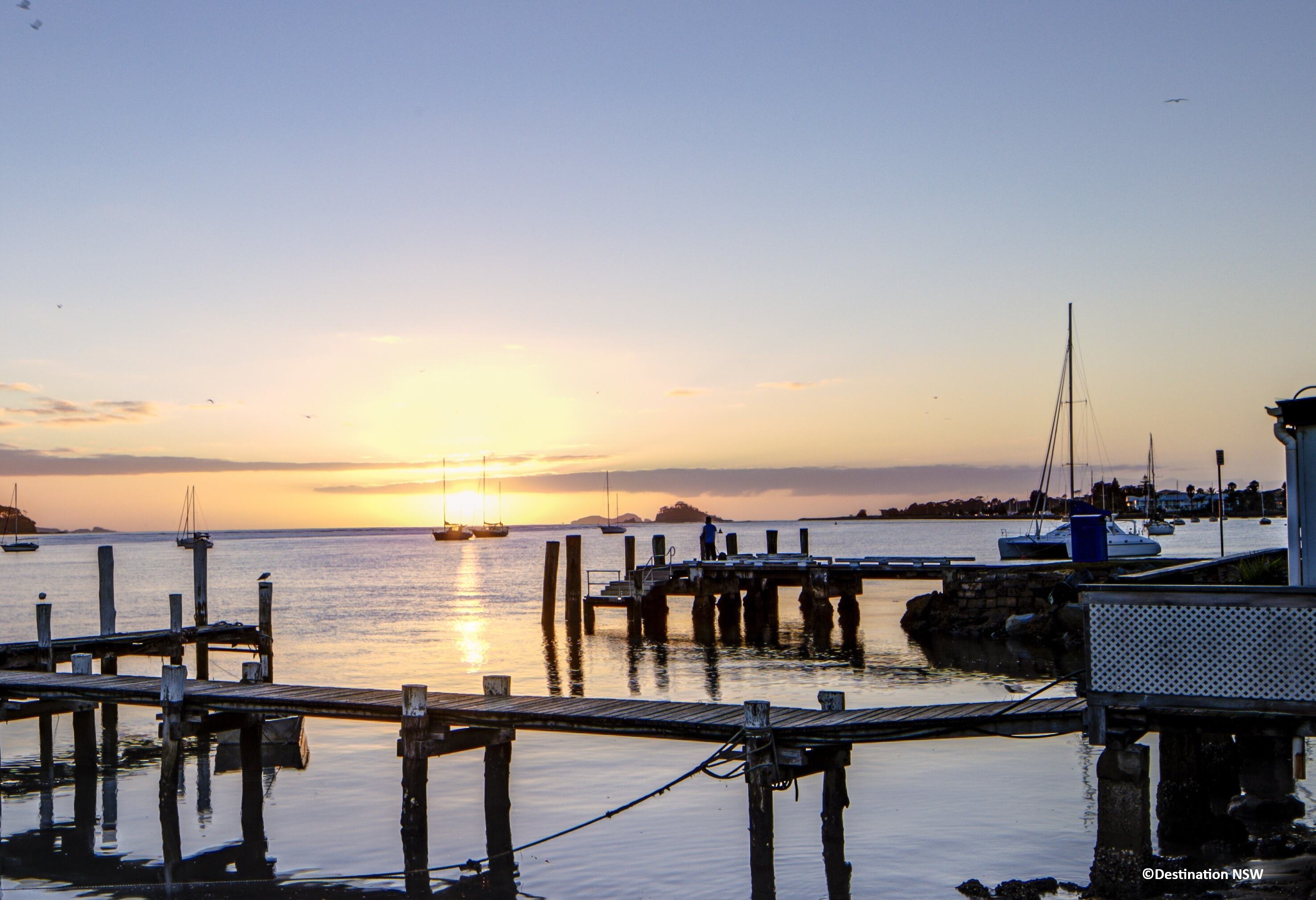 Batemans Bay in de staat New South Wales in Australie