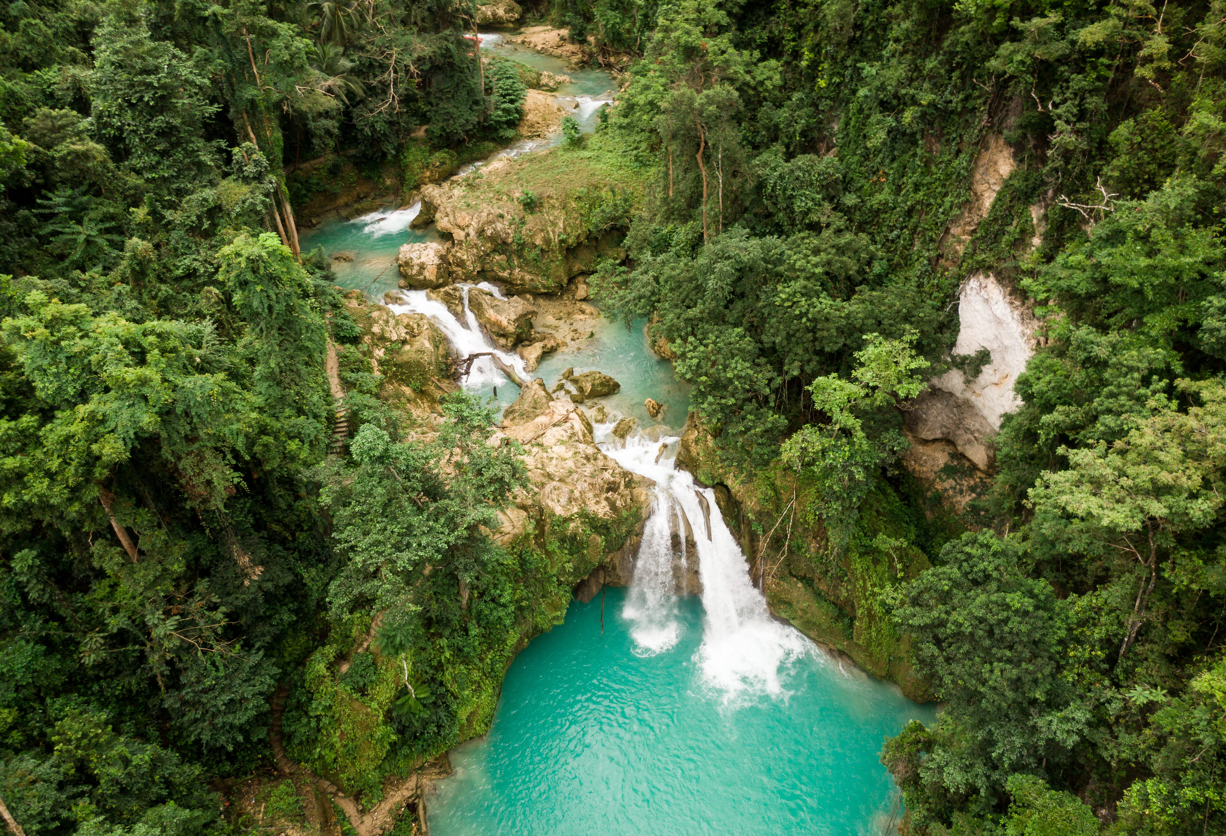 Kawasan watervallen bij Moalboal