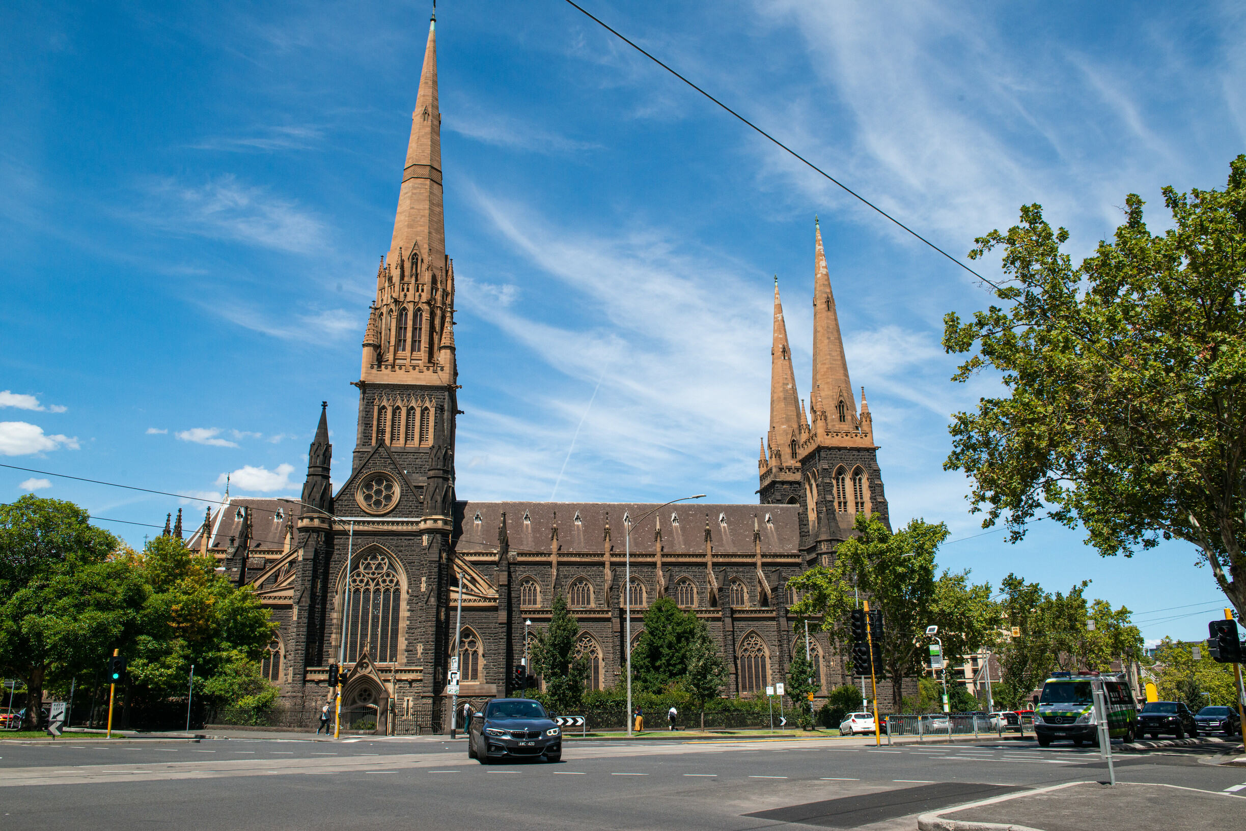 Austalie Visit Melbourne St Patricks Cathedrale