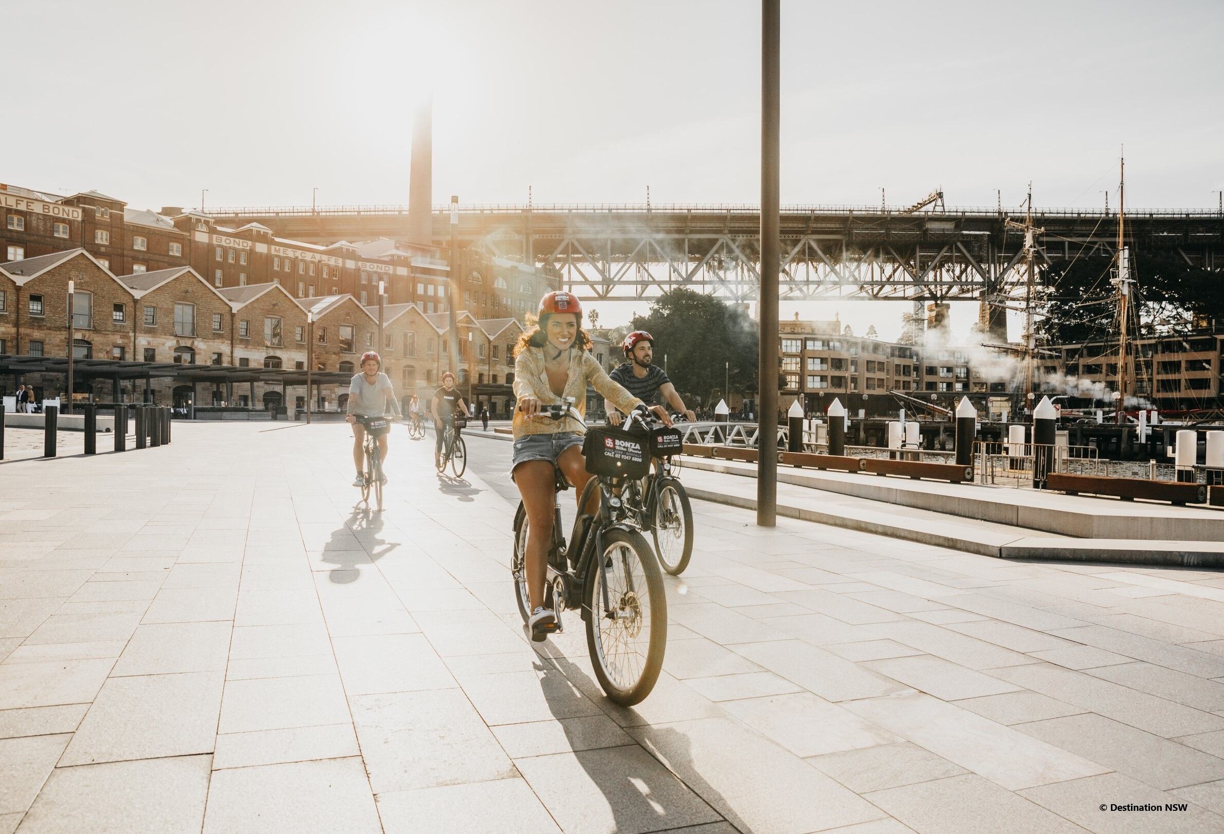 Australie Destination NSW Sydney Bonza Bike The Rocks