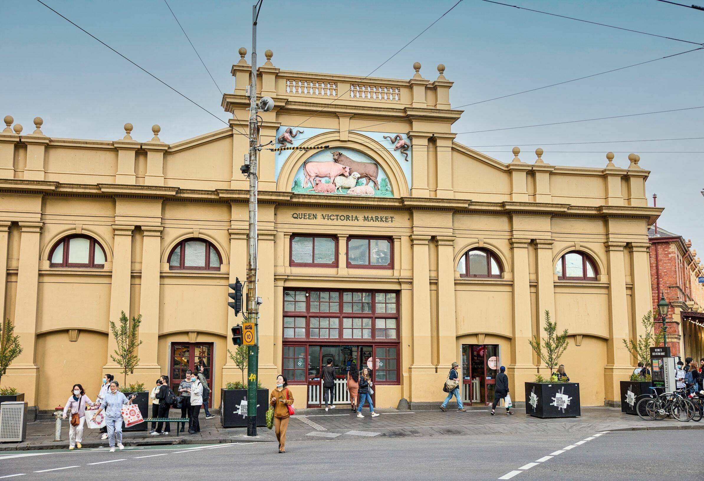 Queen Victoria Market in Melbourne in Australie