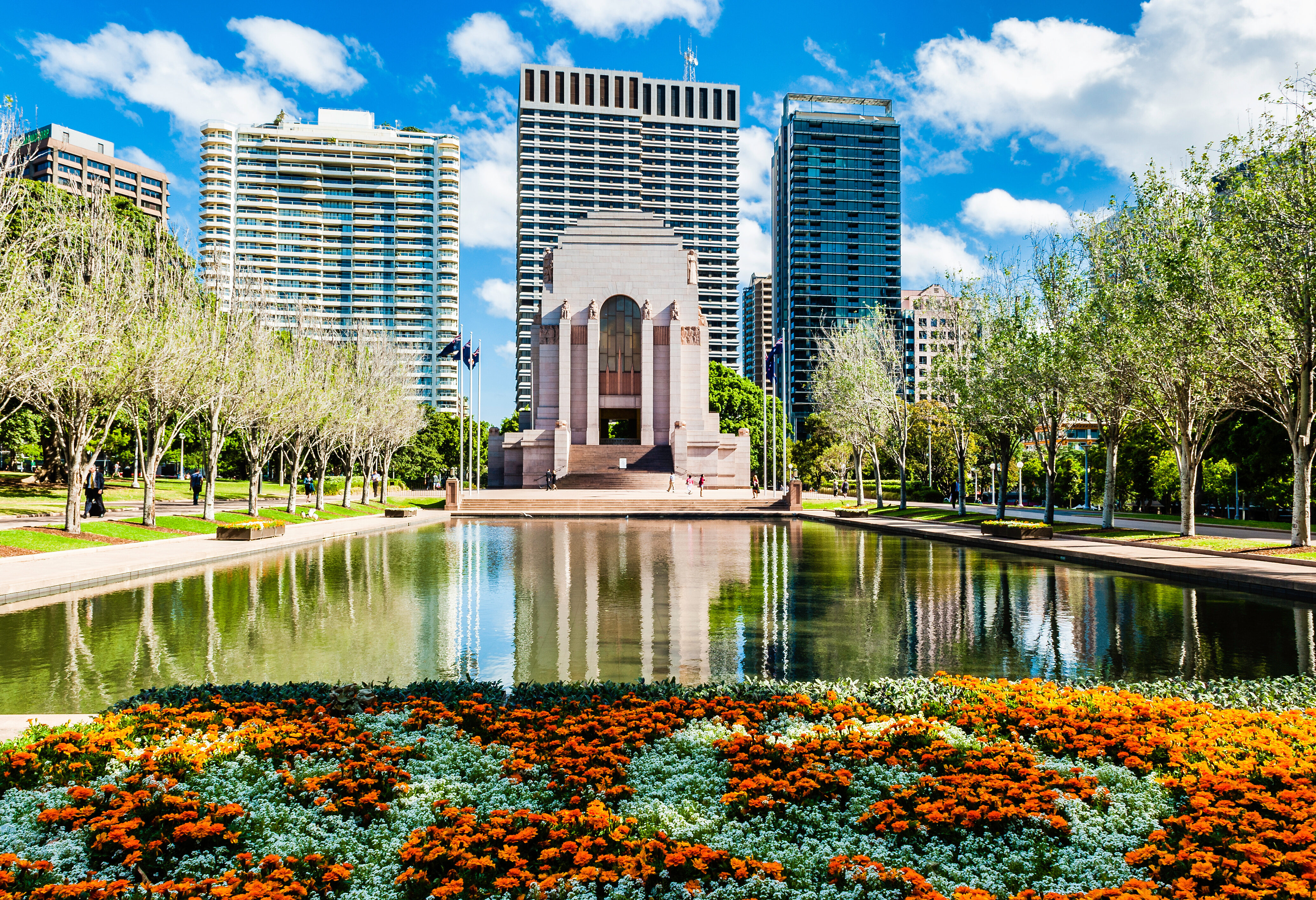 Anzac Memorial in Hyde Park in Sydney in Australie