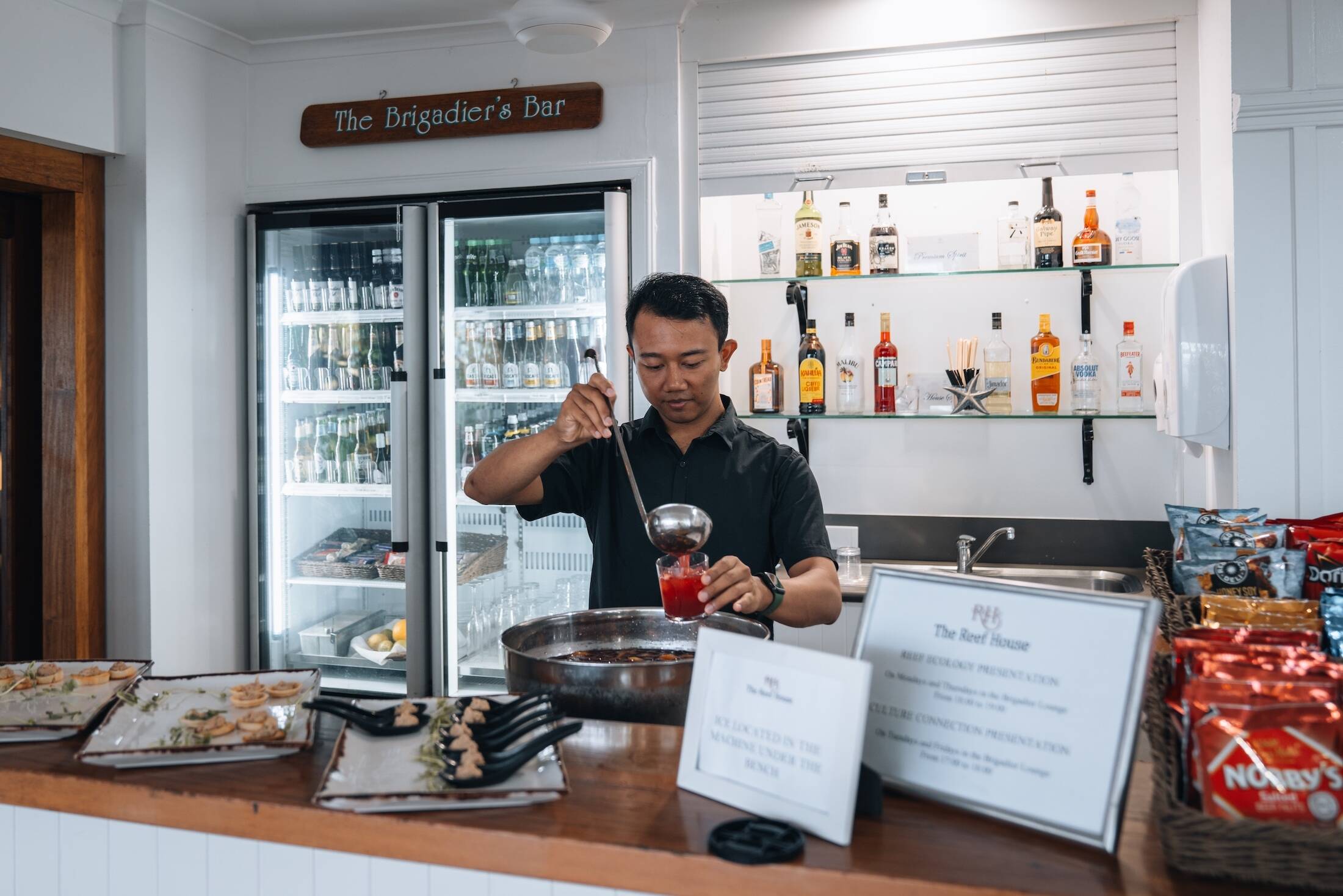 Australie Palm Cove The Reef House Canapes