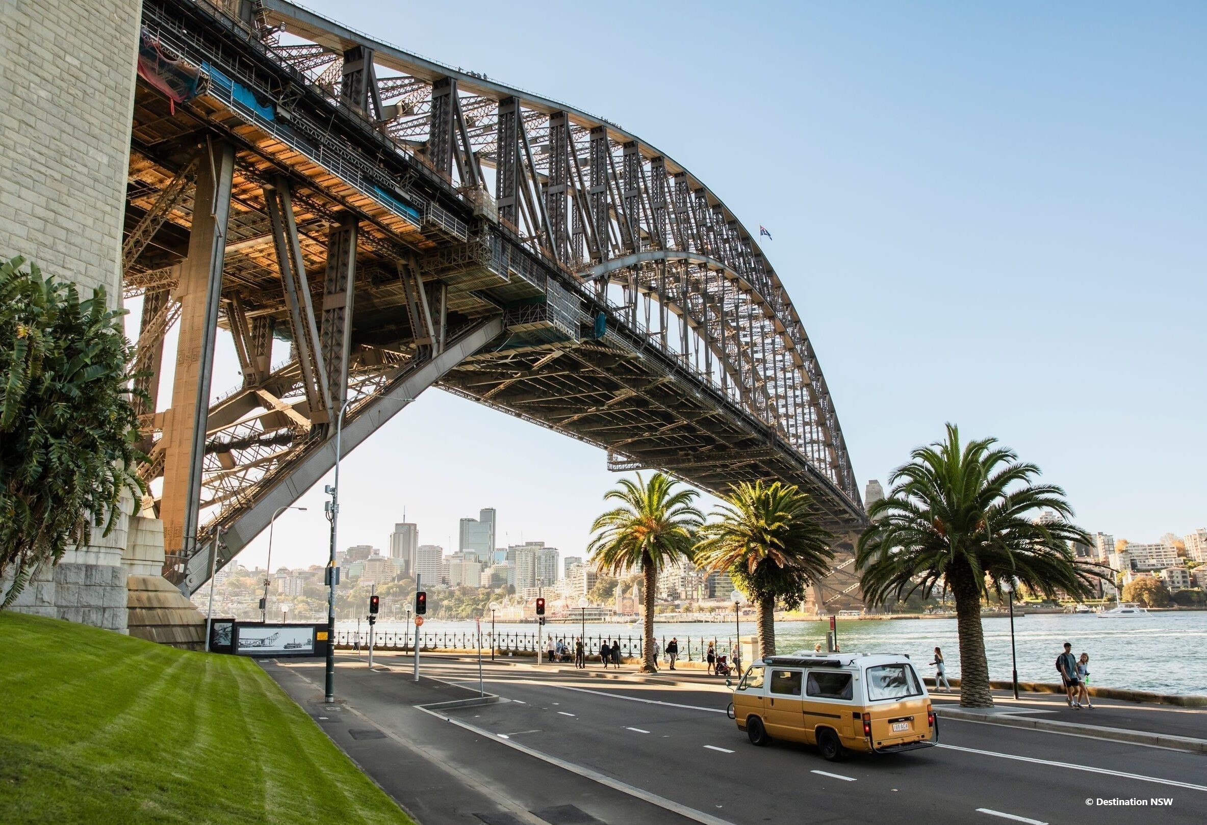 Harbour Bridge in Sydney in Australie