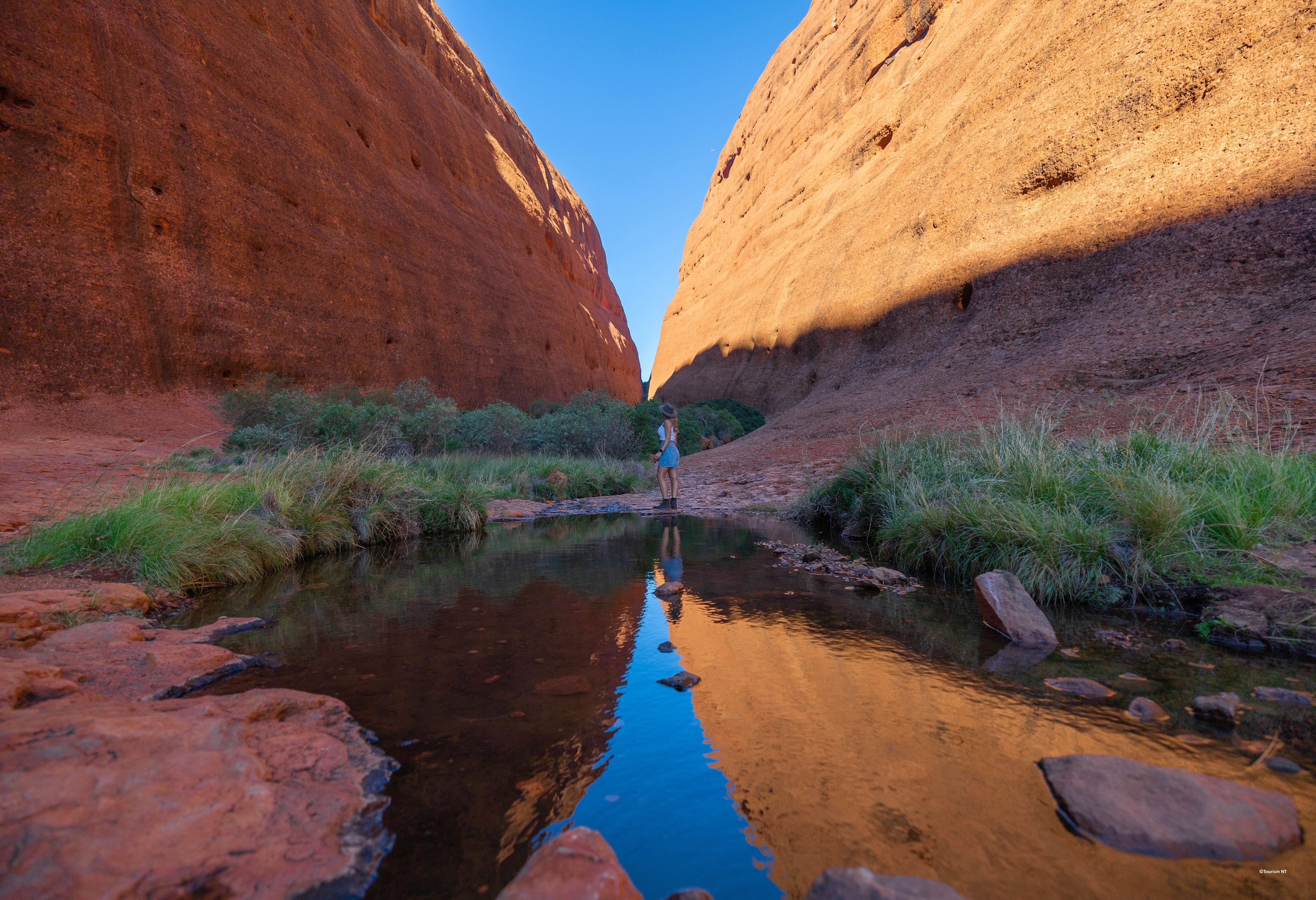 Walpa kloof in Kata Tjuta in Australie