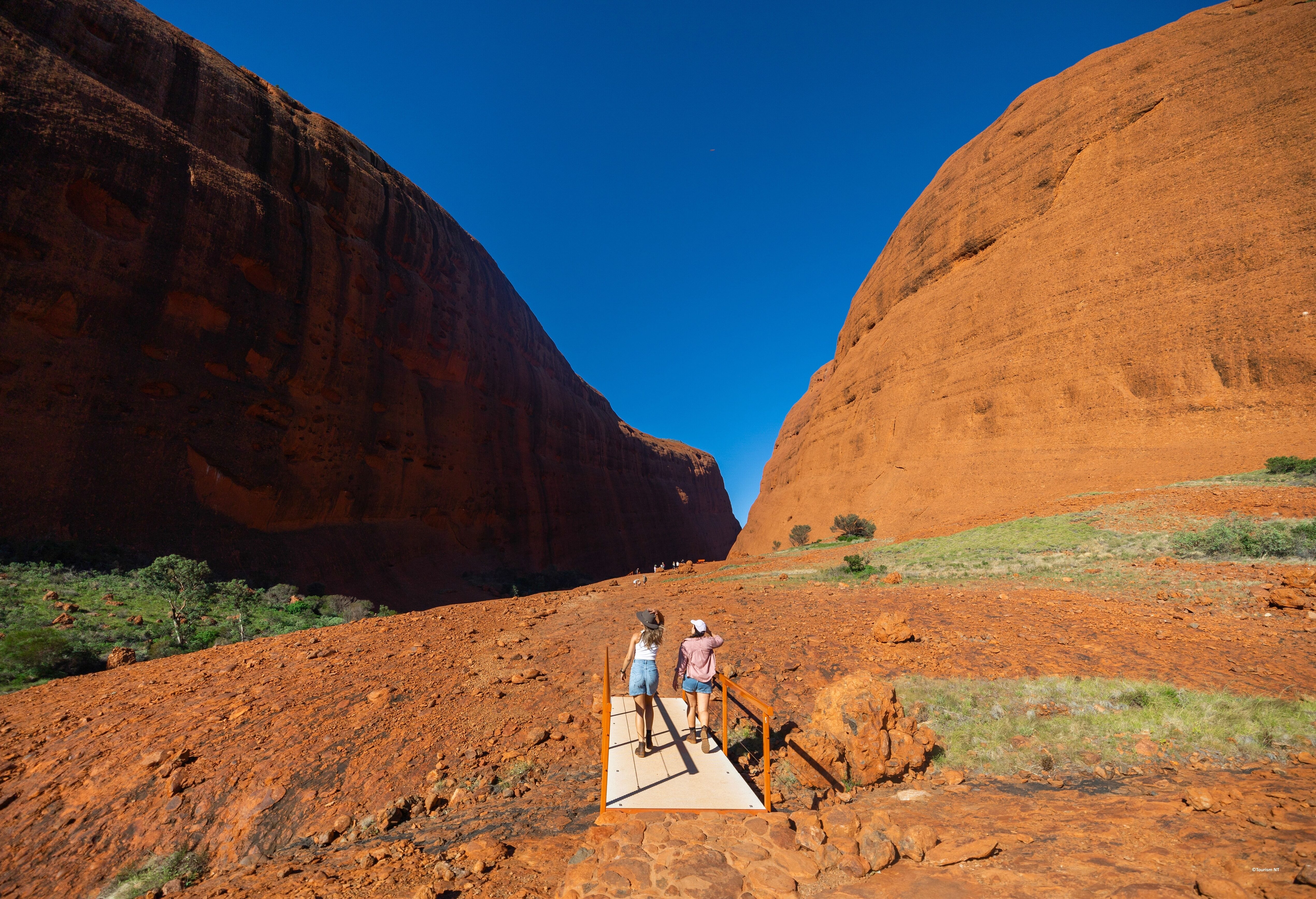 Walpa kloof in Kata Tjuta in Australie