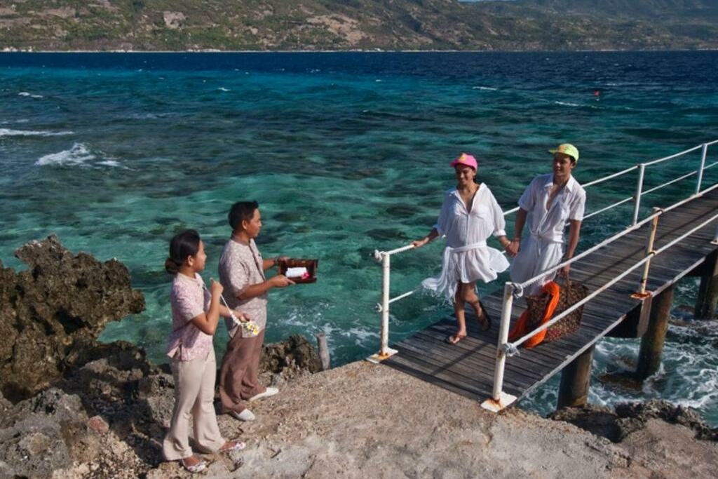 Filipijnen Cebu Bluewater Sumilon Island Resort Aankomst