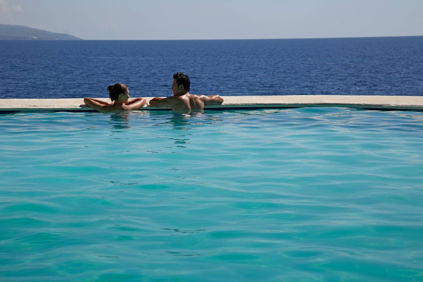 Filipijnen Cebu Bluewater Sumilon Island Resort Zwembad