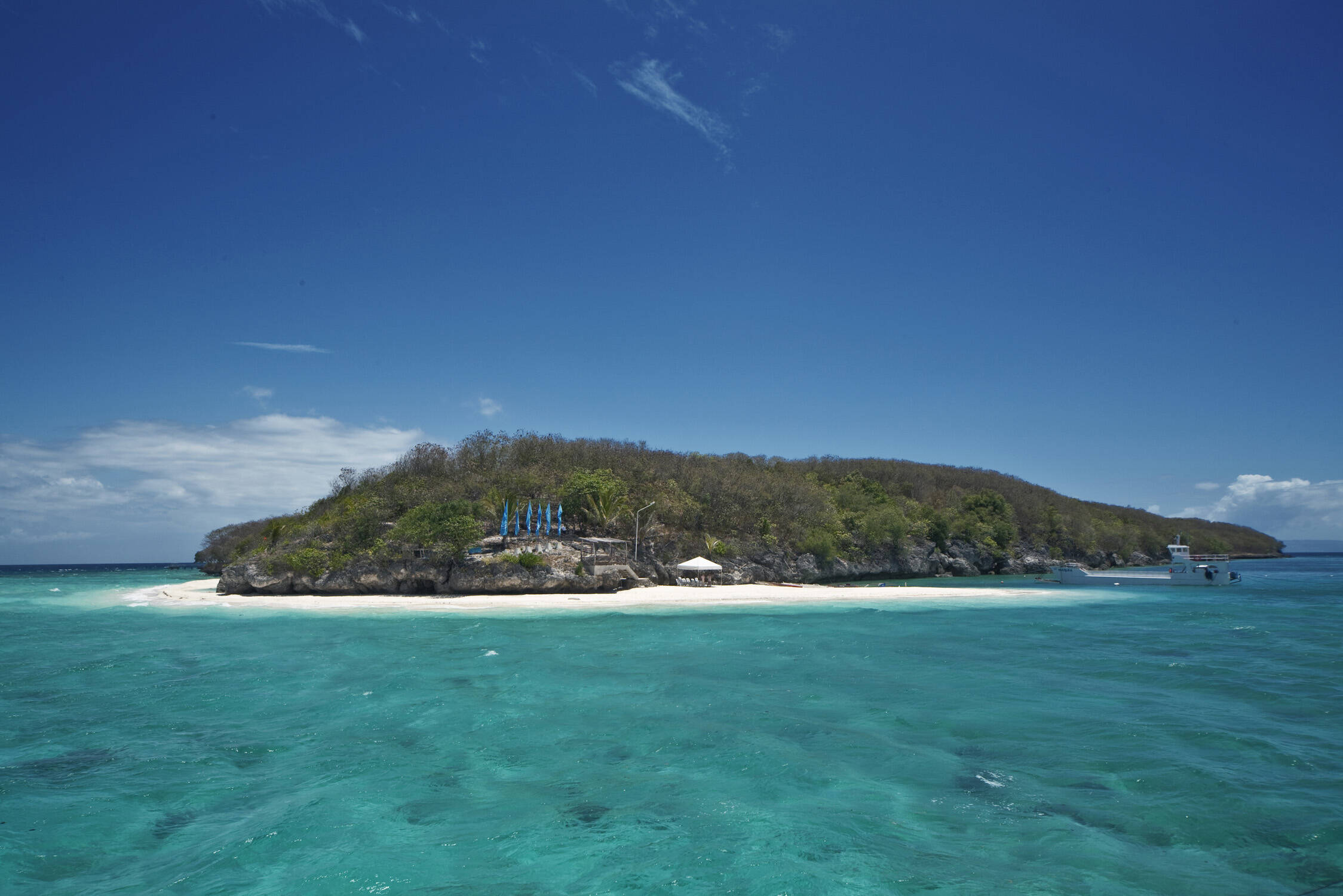 Filipijnen Cebu Bluewater Sumilon Island Resort Eiland