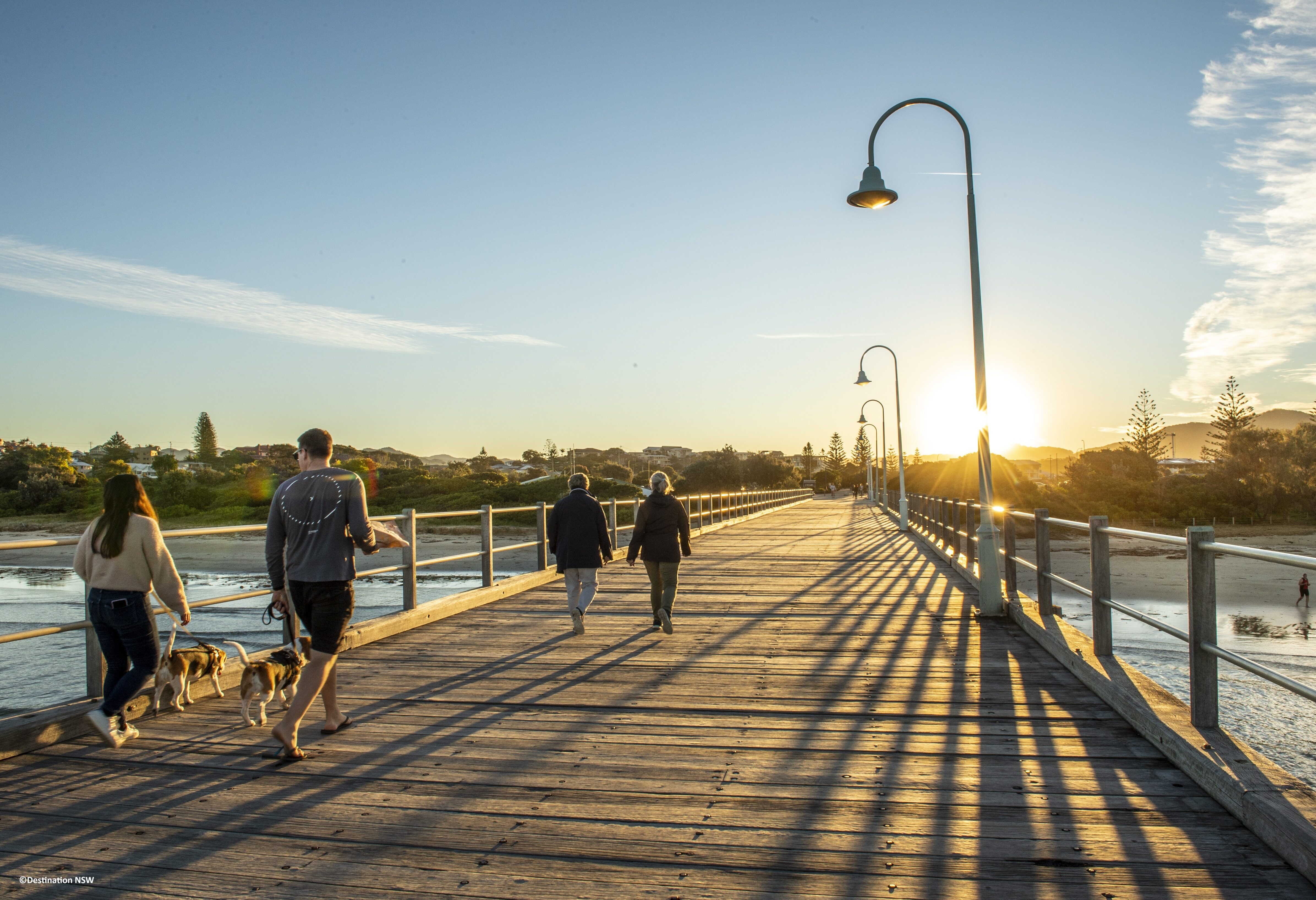 De pier in Coffs Harbour in Australie