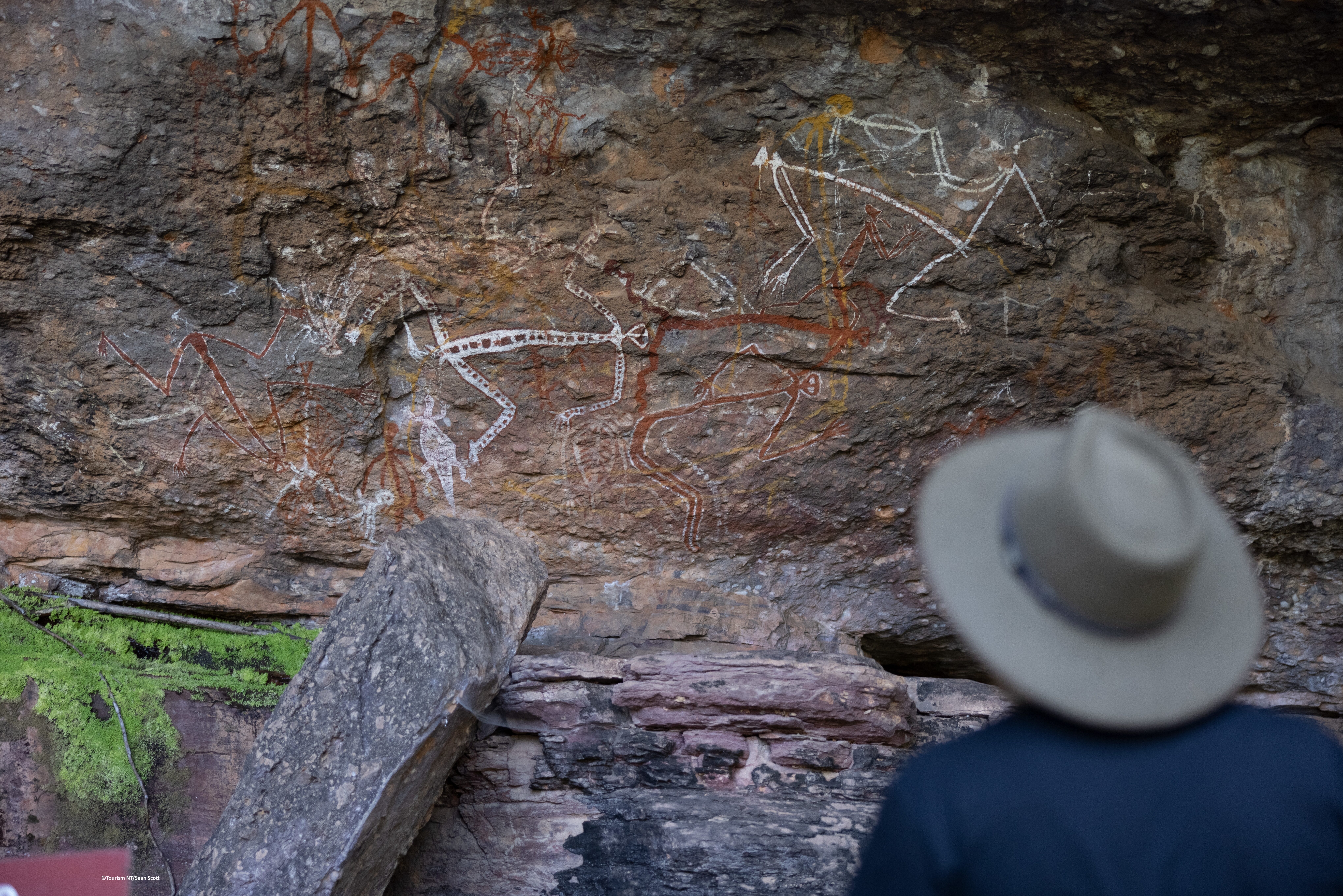 Australie Tourism NT Kakadu NP Rock Art