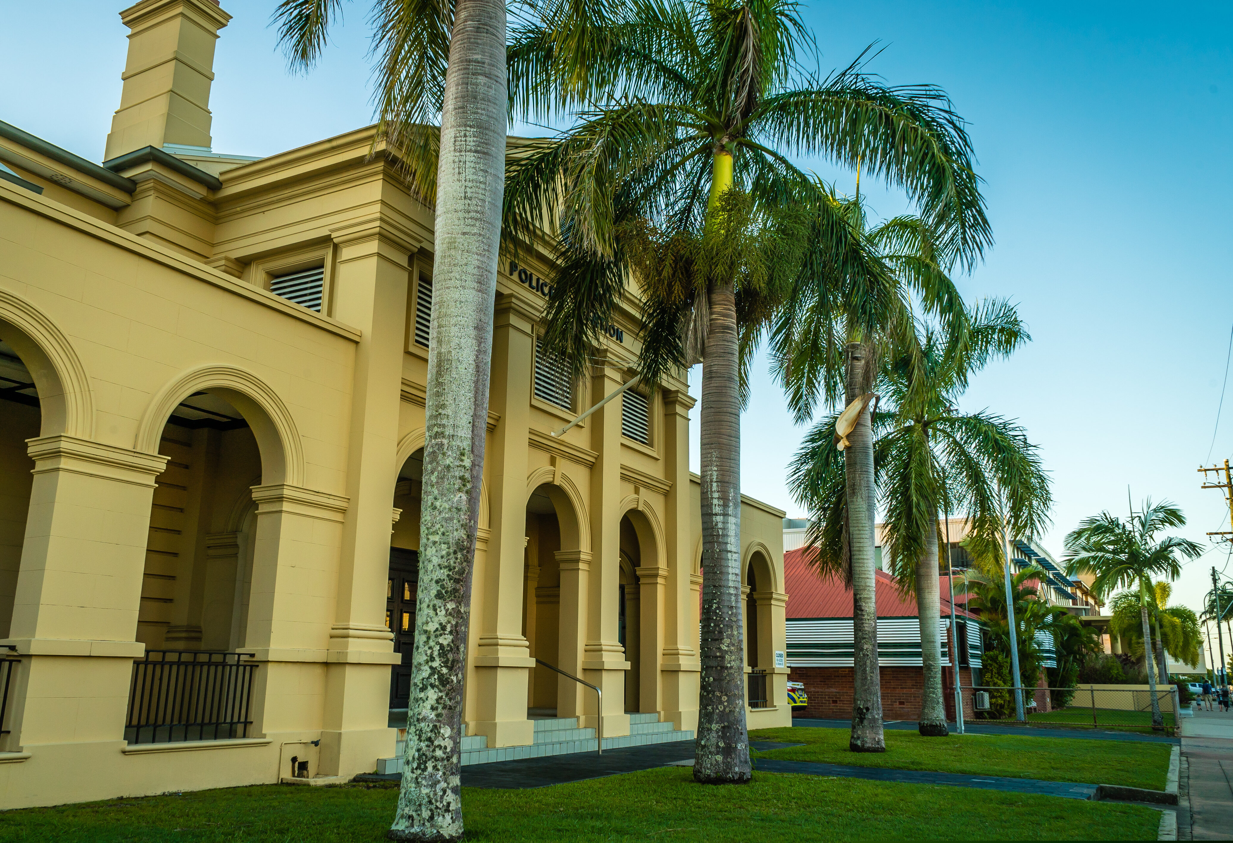 Politiebureau in art-deco stijl in Mackay in Australie