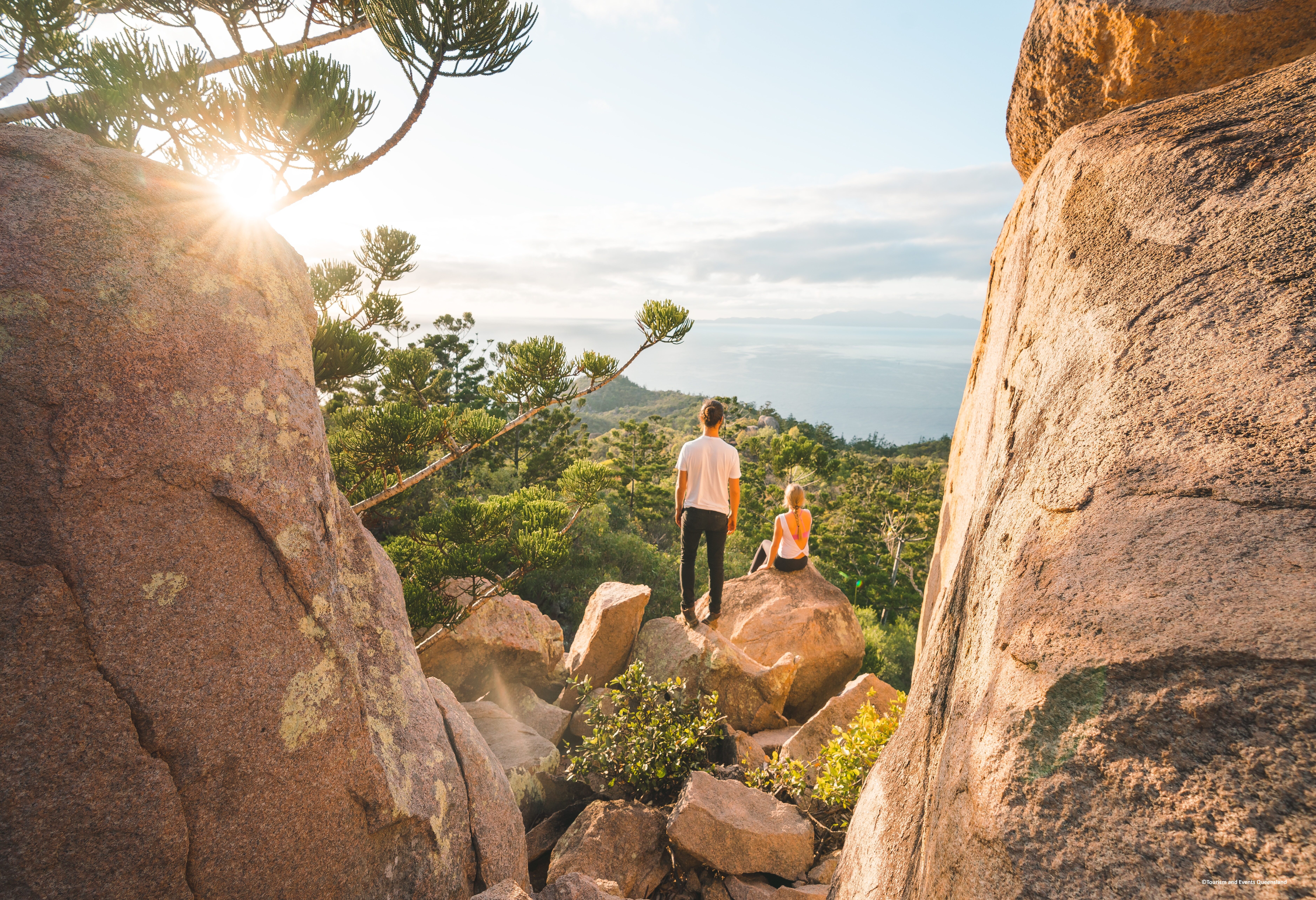 De Forts wandeling op Magnetic Island in Australie