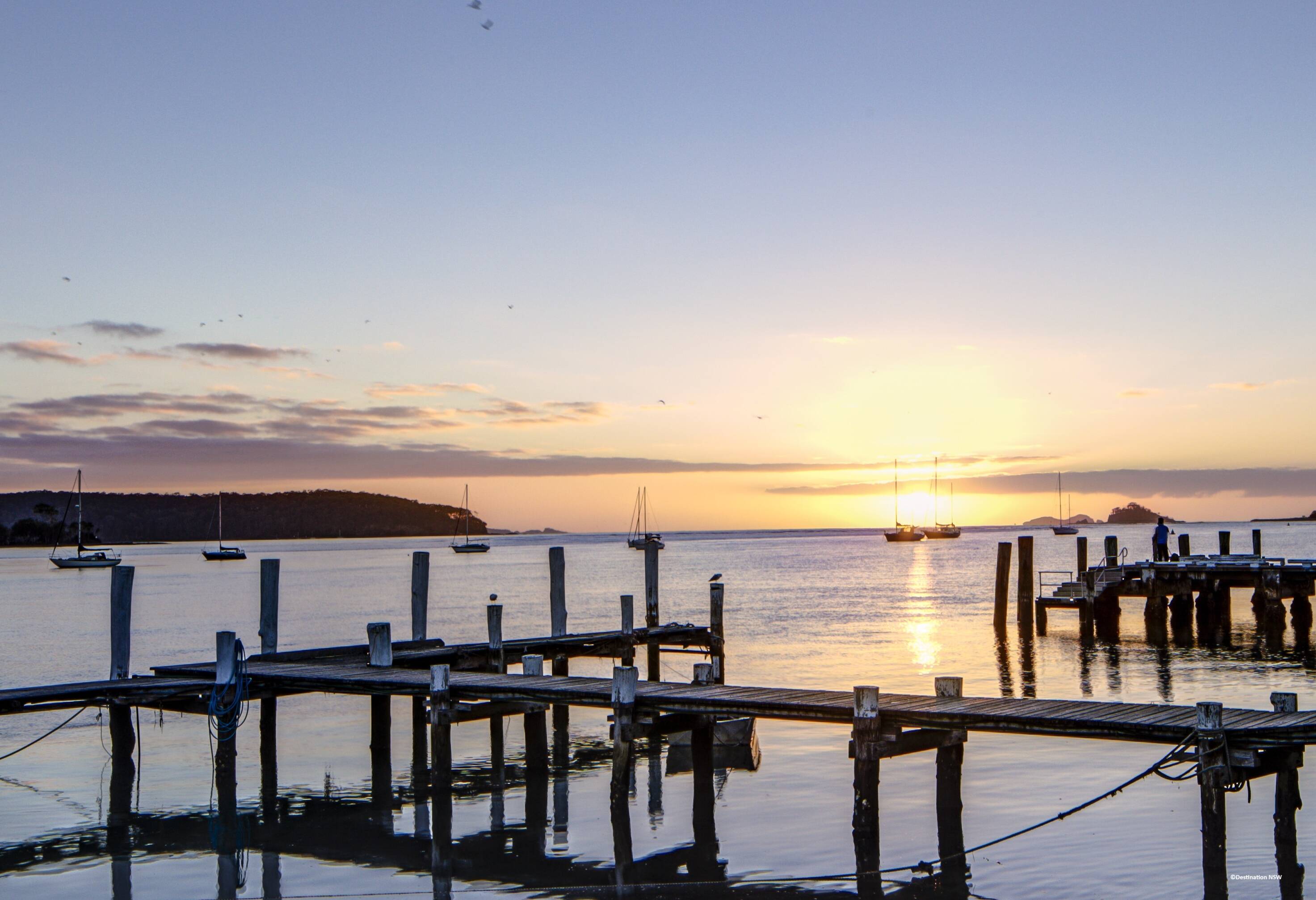 Batemans Bay in de staat NSW in Australie
