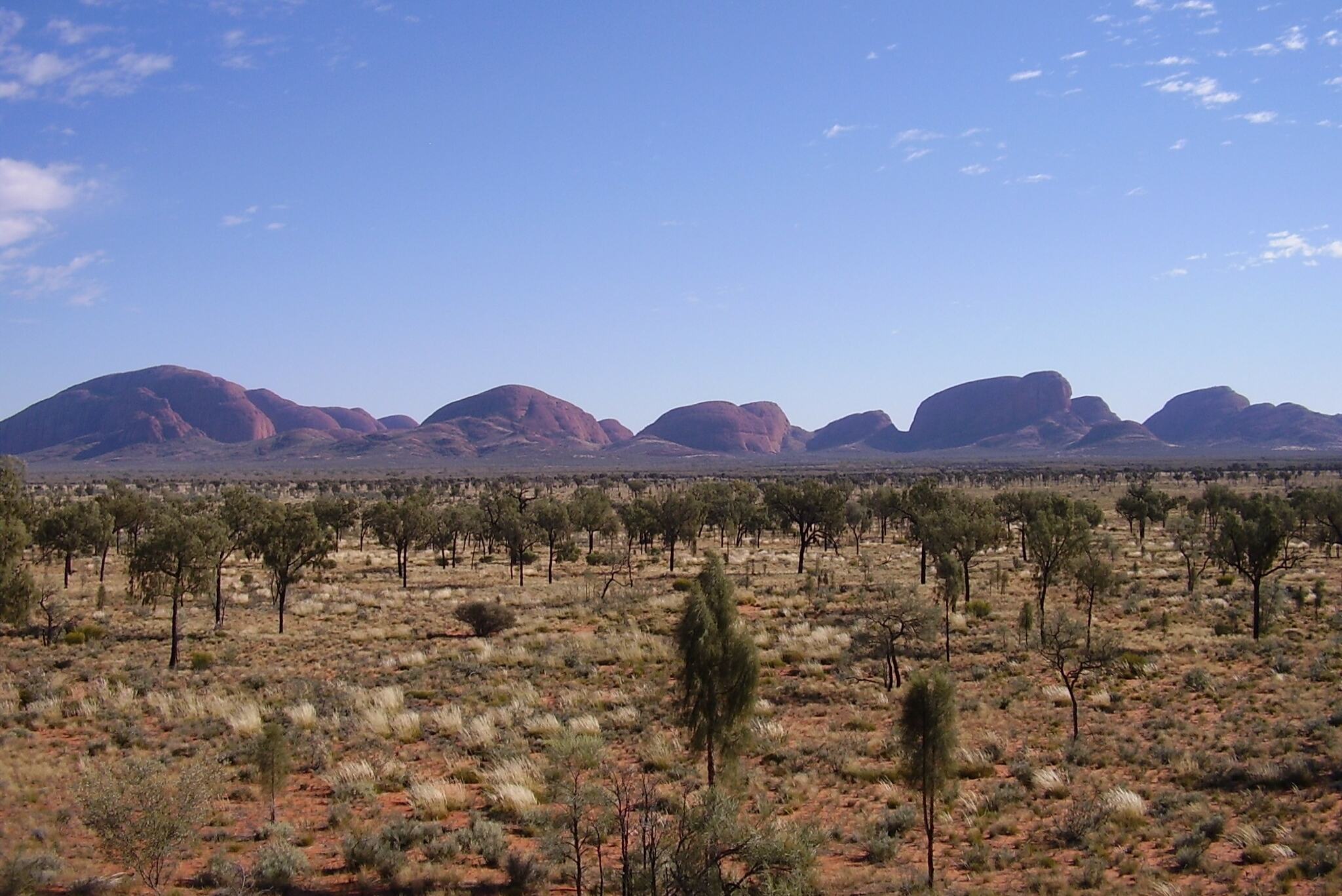 Australie Red Centre Uluru Kata Tjuta Olgas
