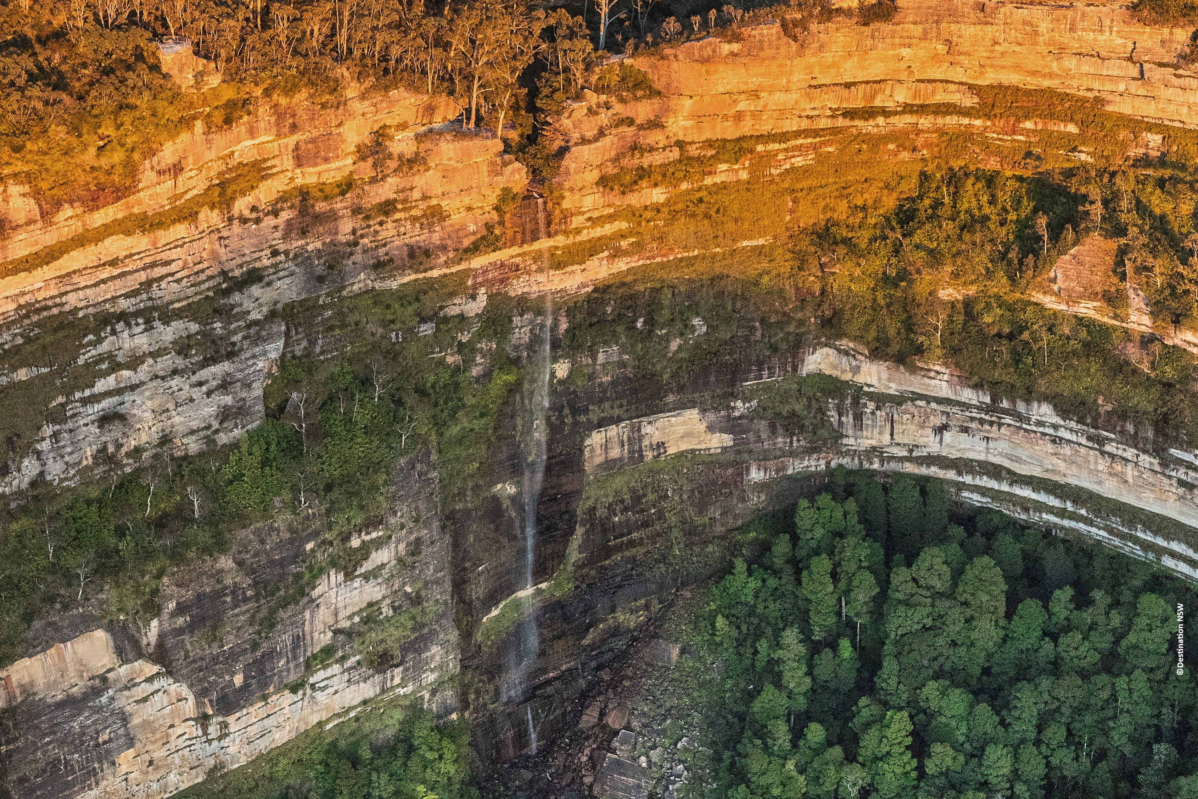 Govett's Leap waterval in de Blue Mountains in Australie