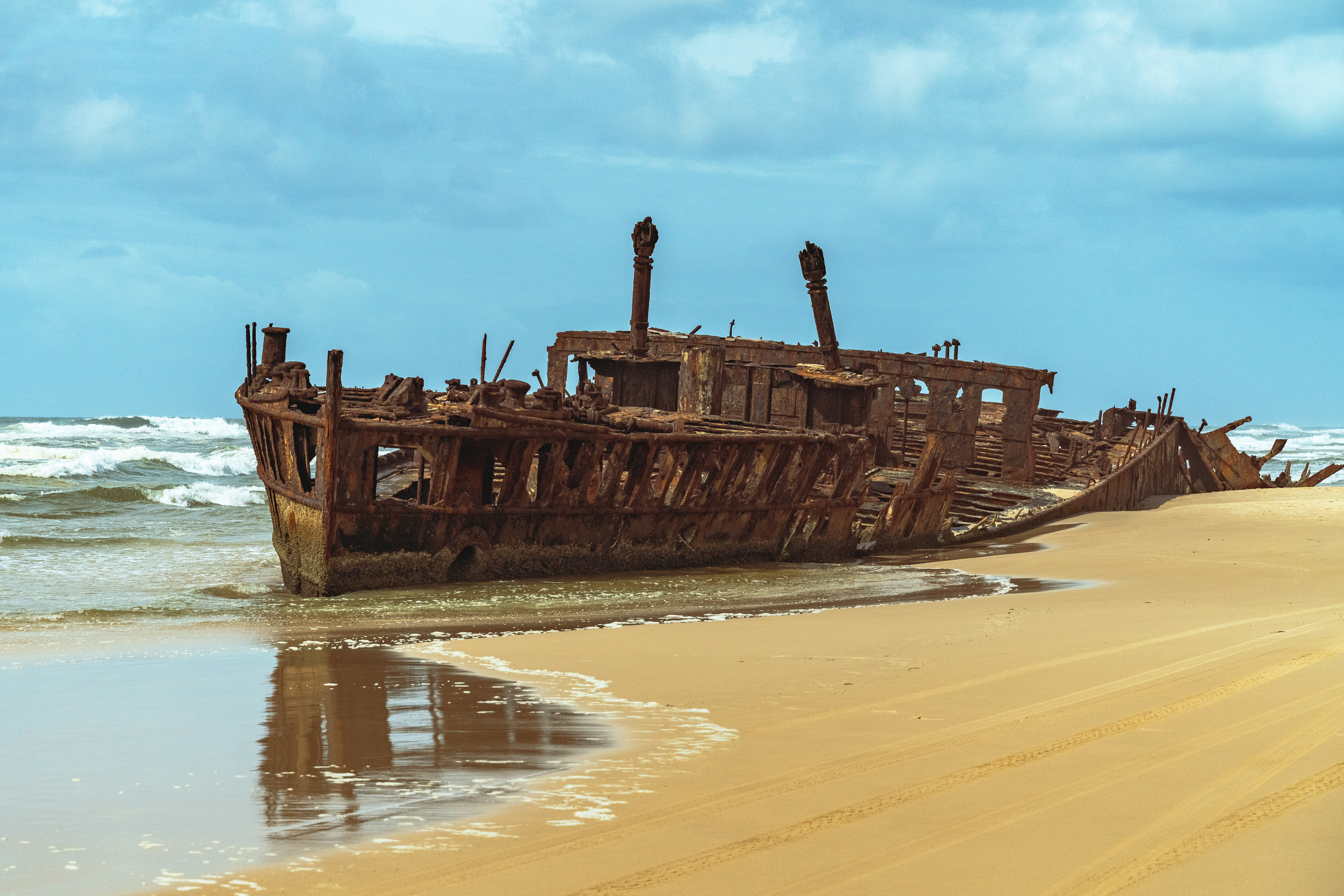 Australie Kgari Fraser Island Shipwreck