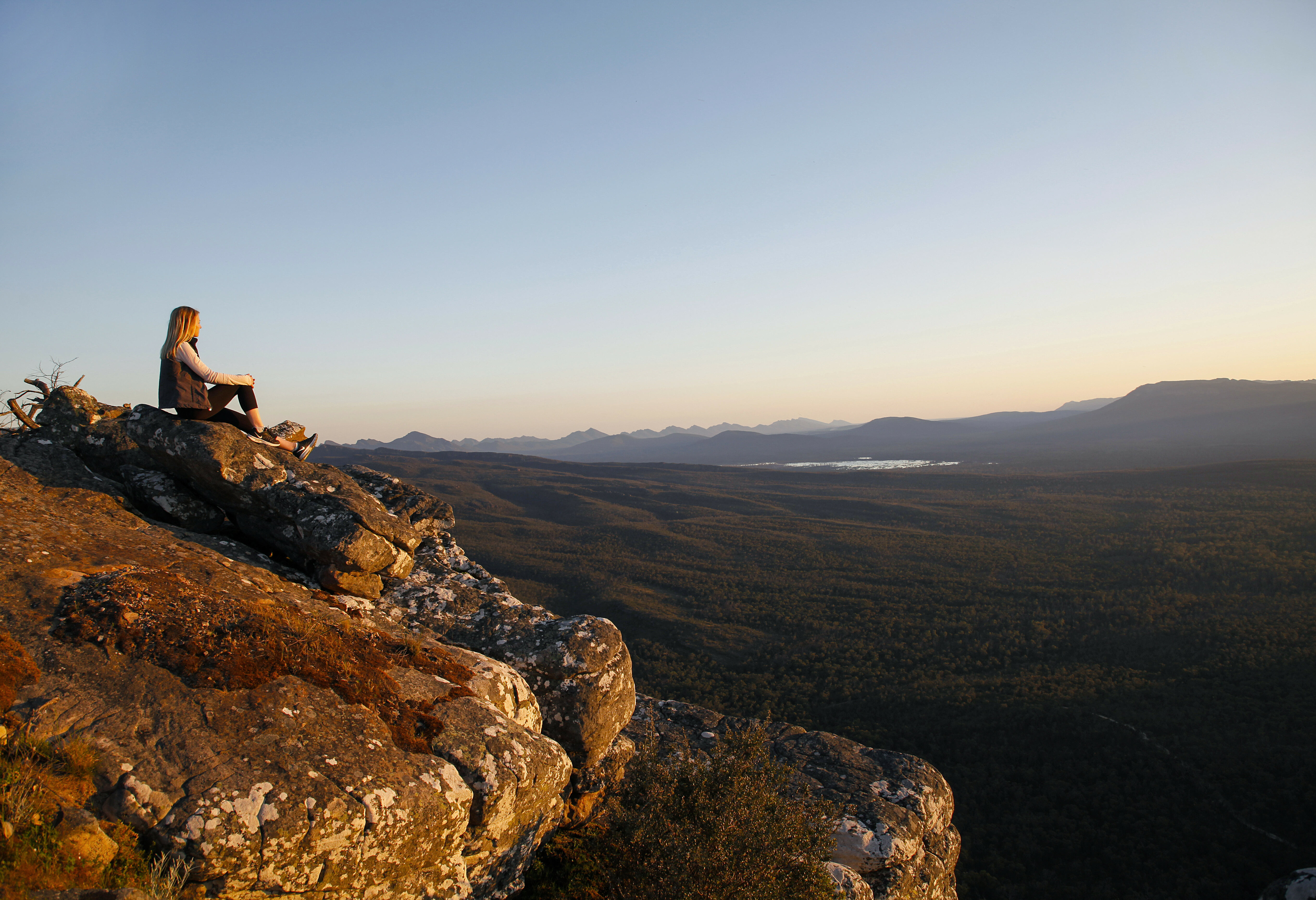 Reeds Lookout in Grampians NP in Australie