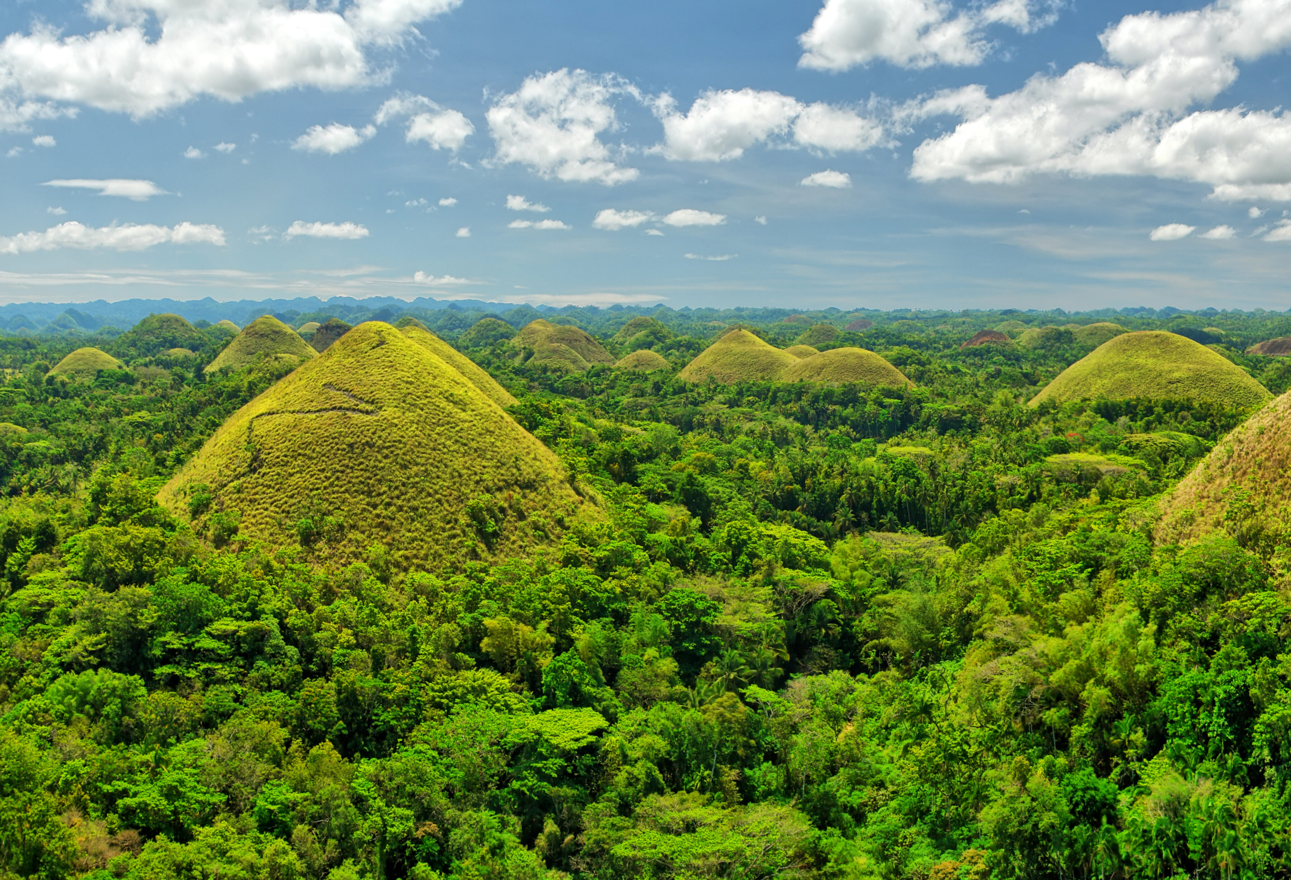 Chocolate Hills van Bohol