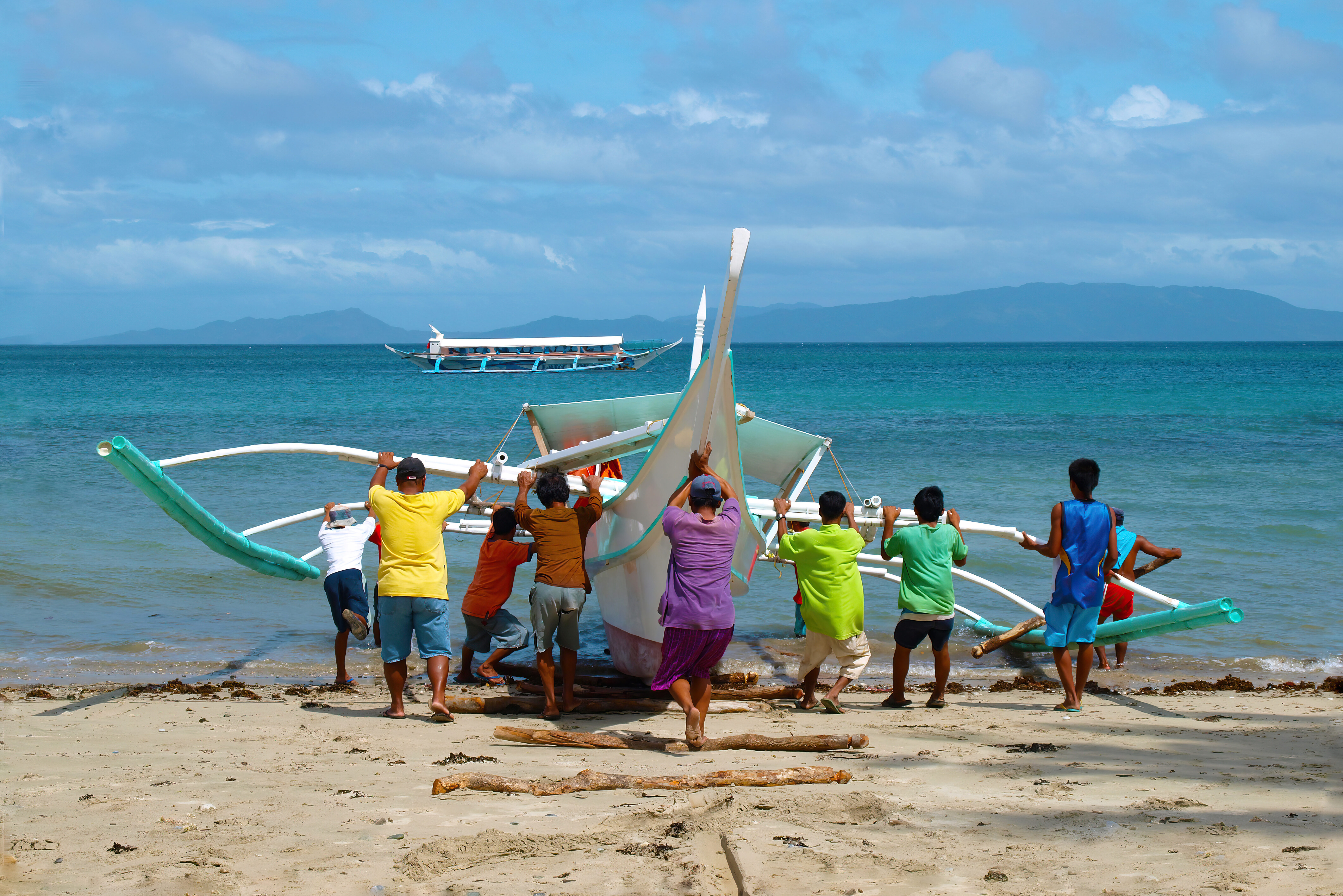 Vissers in de Filipijnen