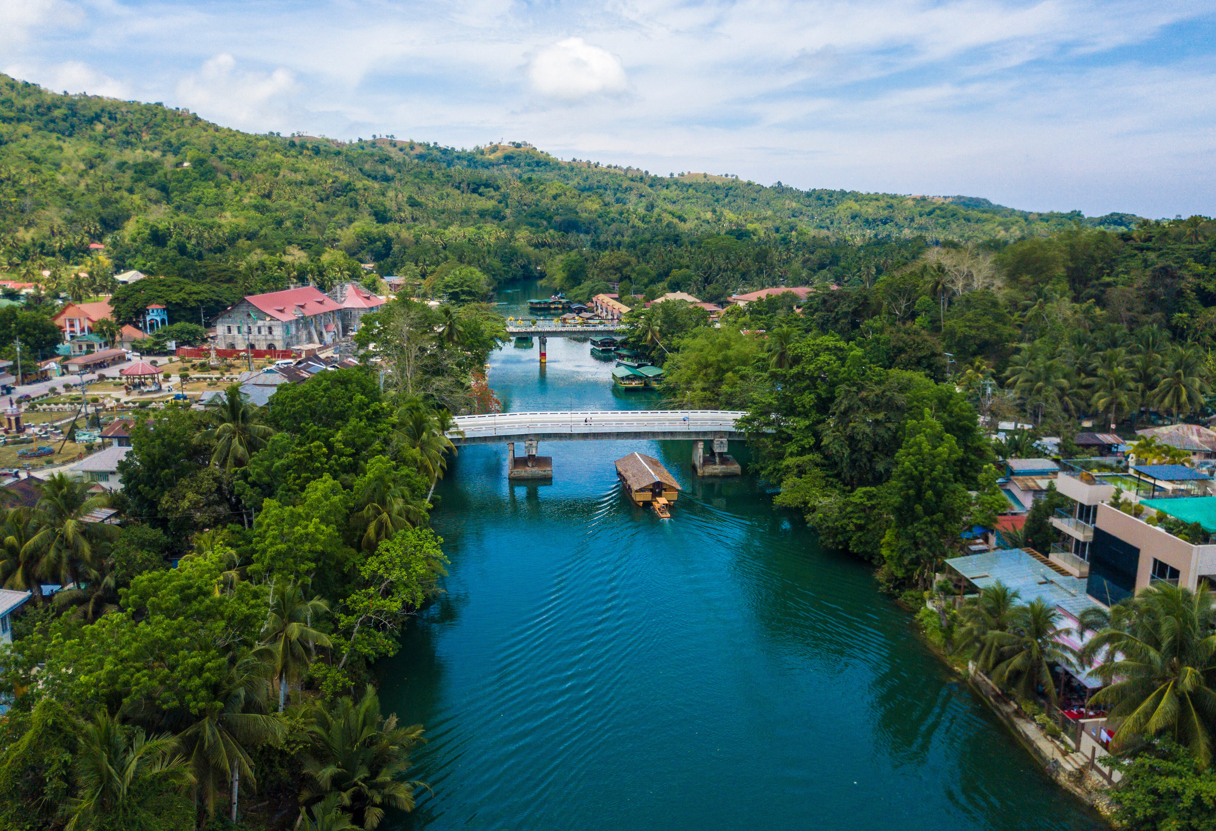 Loboc-rivier op Bohol