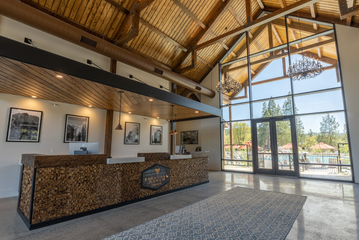 Amerika Yosemite Firefall Ranch Receptie