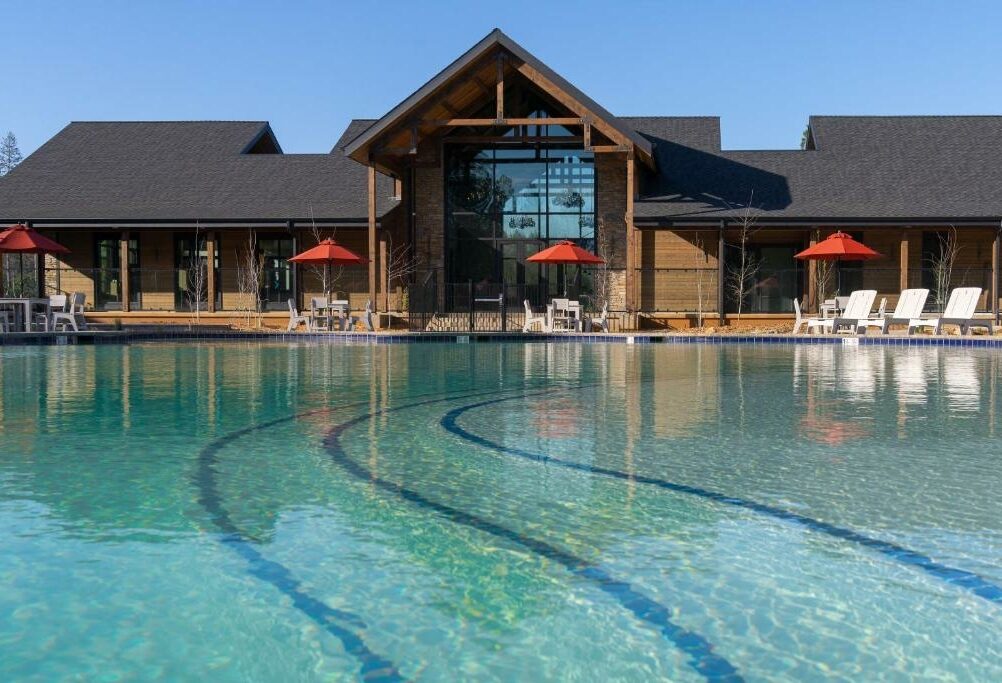 Amerika Yosemite Firefall Ranch Zwembad