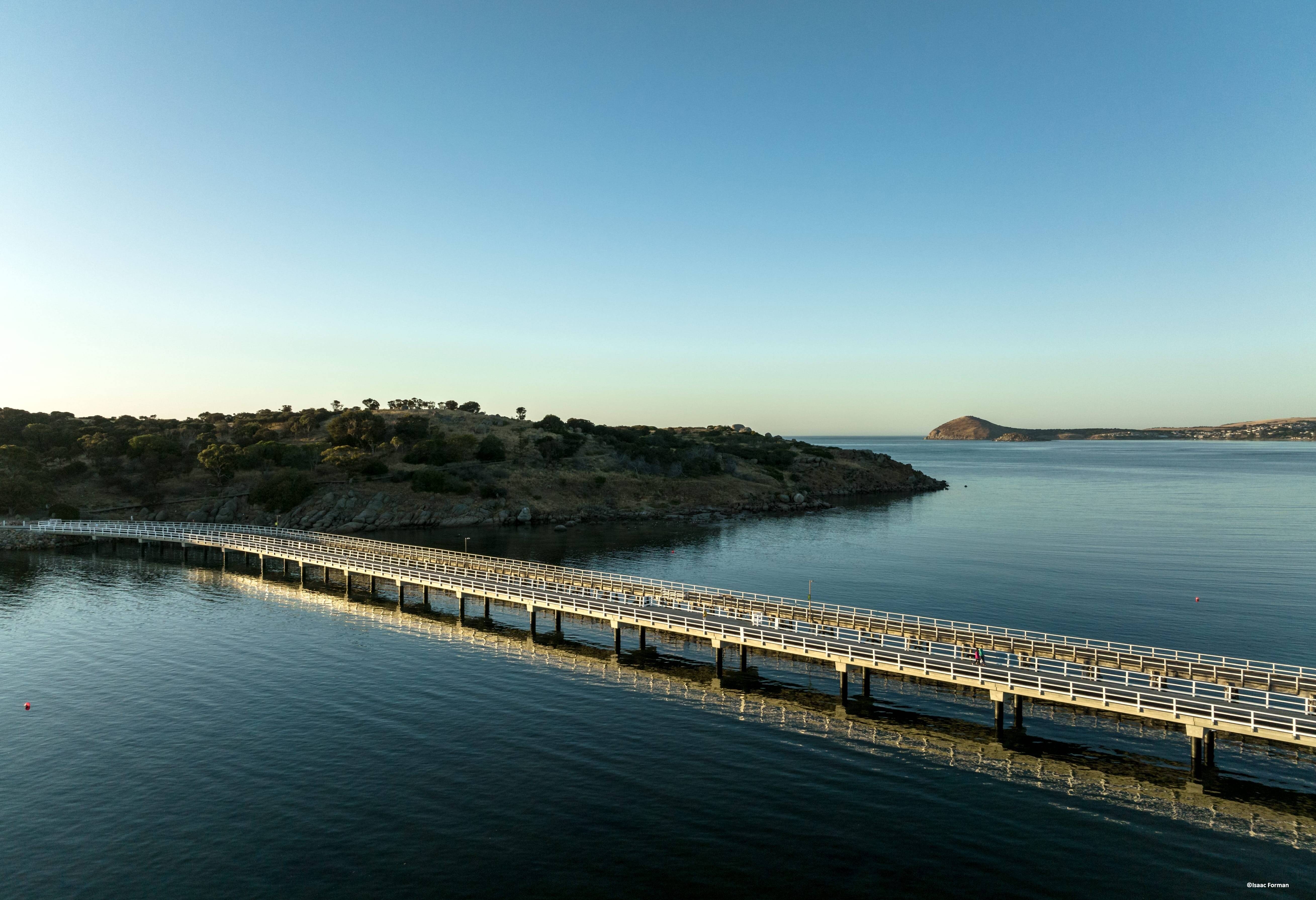 The Causeway in Victor Harbour in Australie