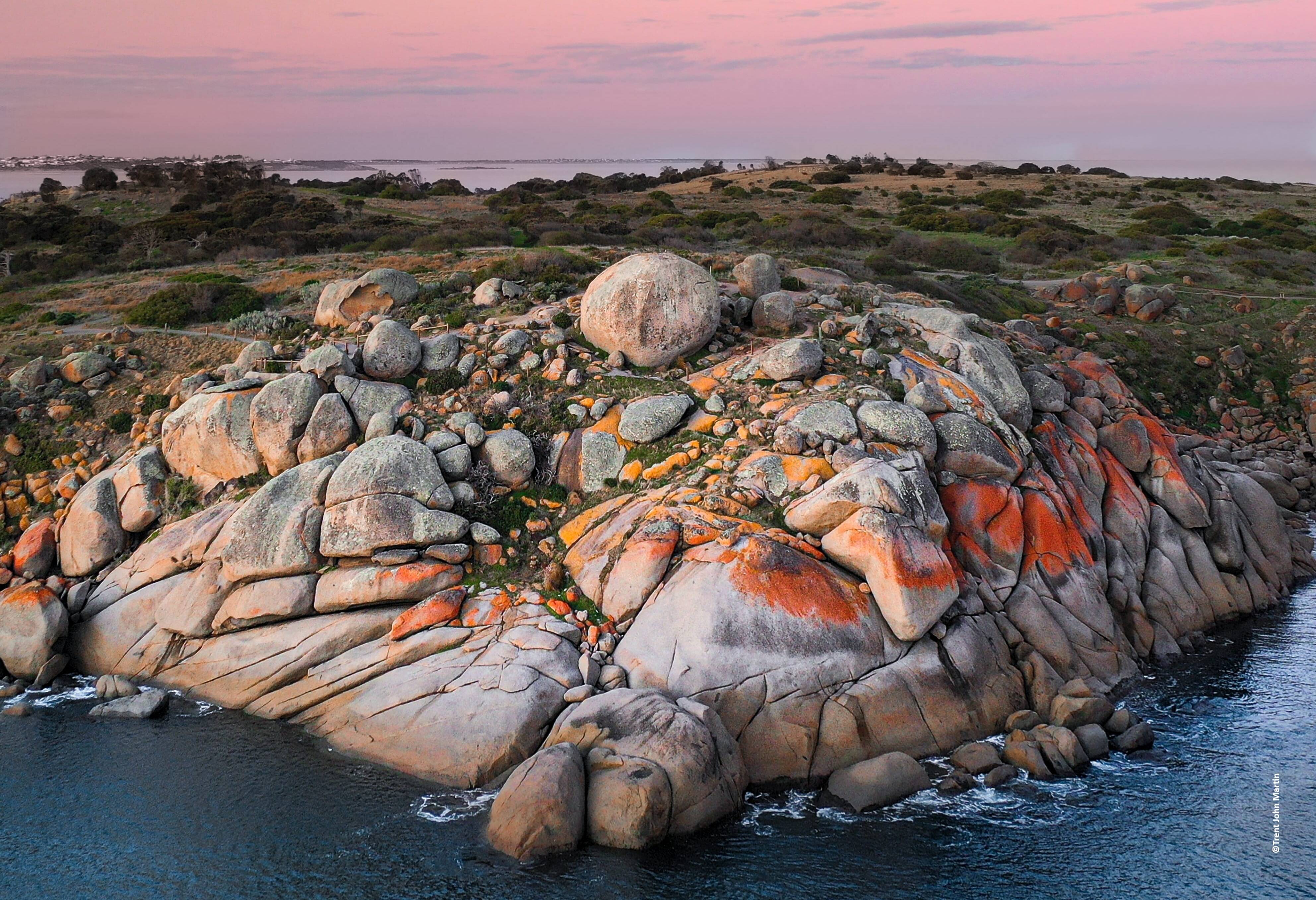 Granite Island bij Victor Harbour in Australie