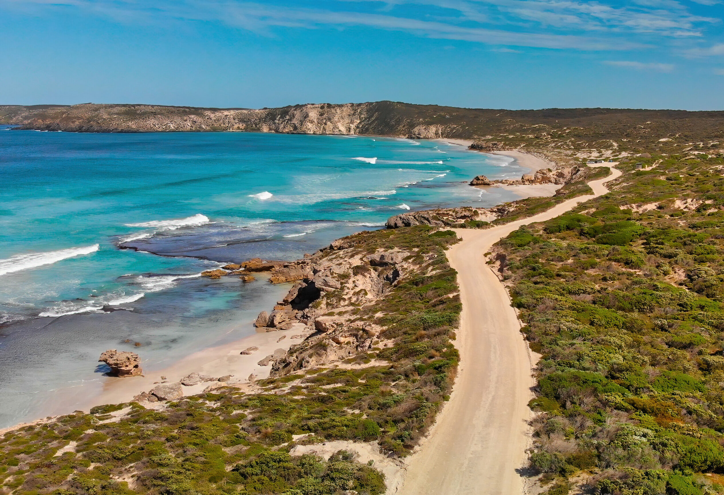 Pennington Bay op Kangaroo Island in Australie