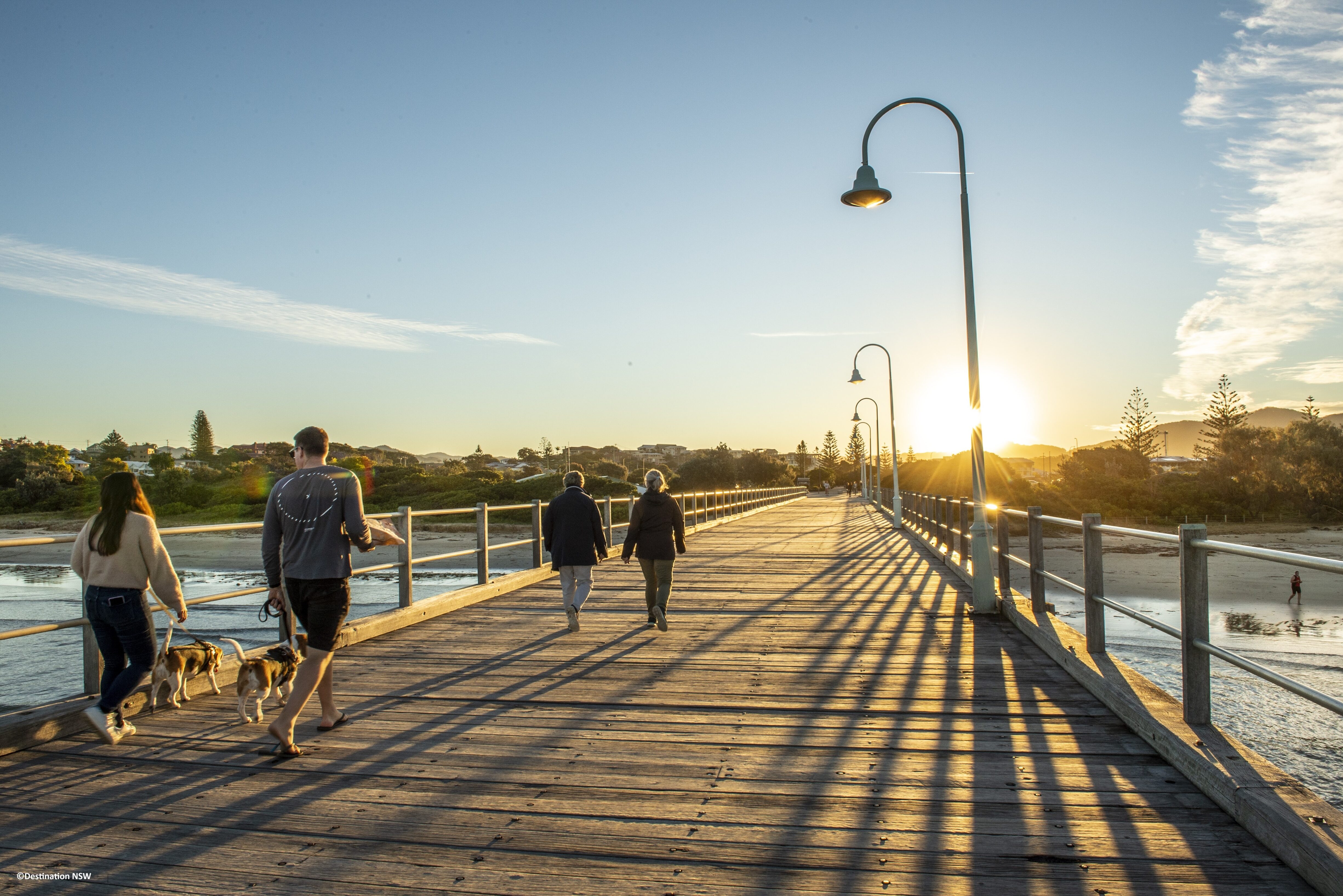Pier van Coffs Harbour in Australie