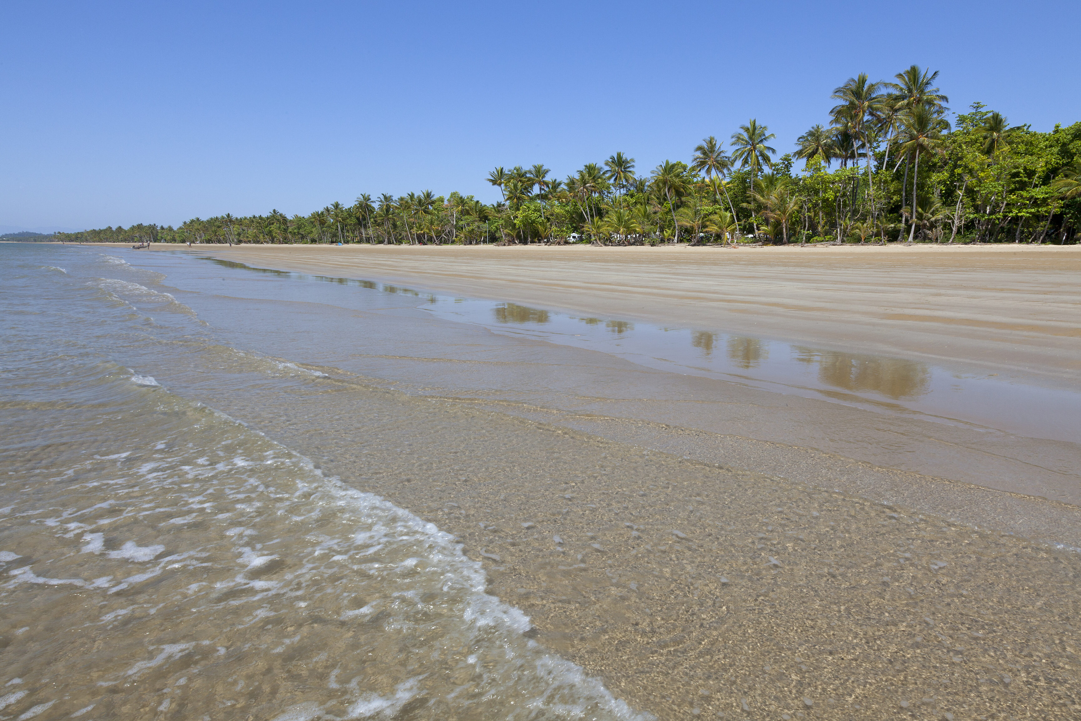 Mission Beach aan de oostkust van Australie