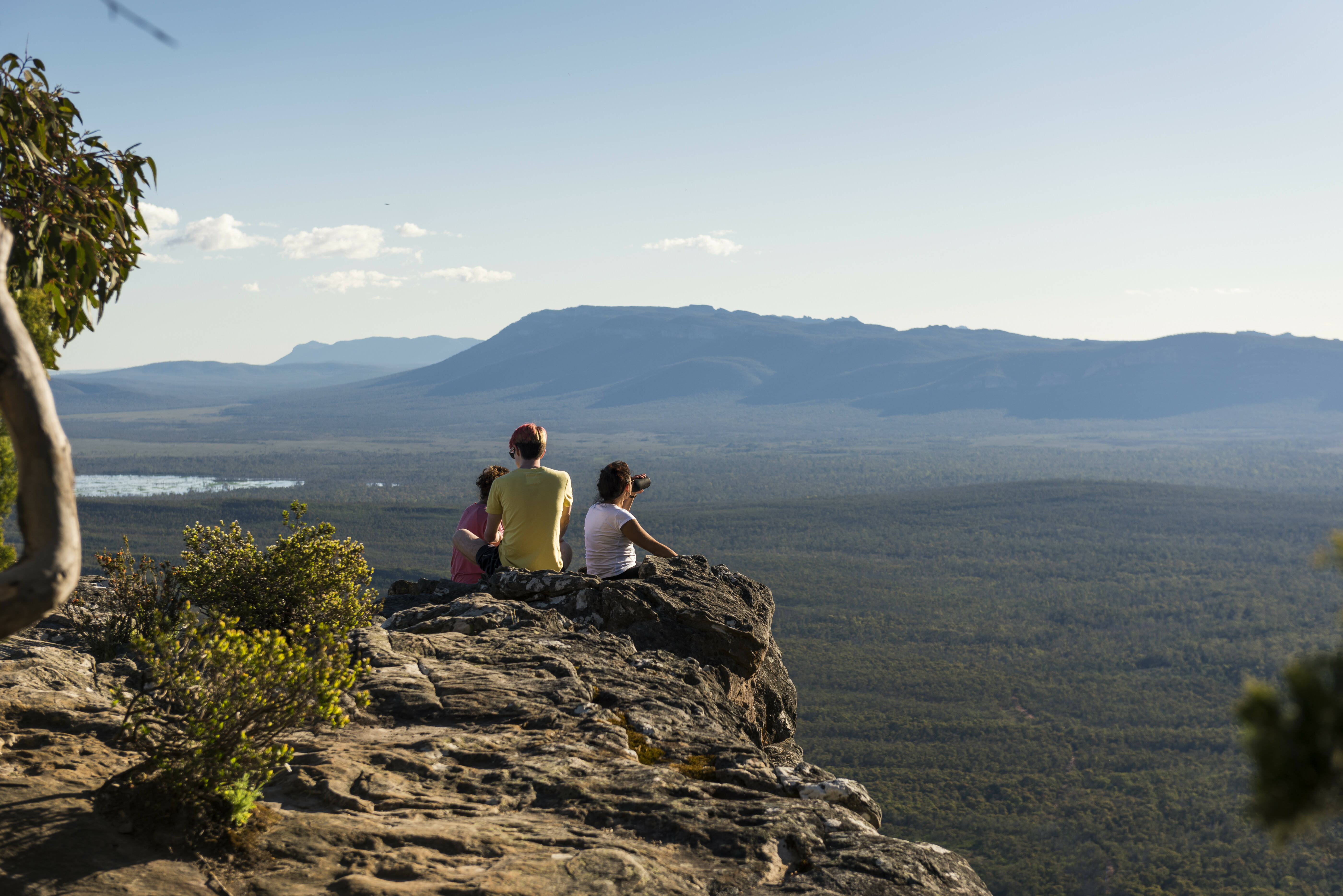 Reeds Lookout in het Grampians National Park in Australie