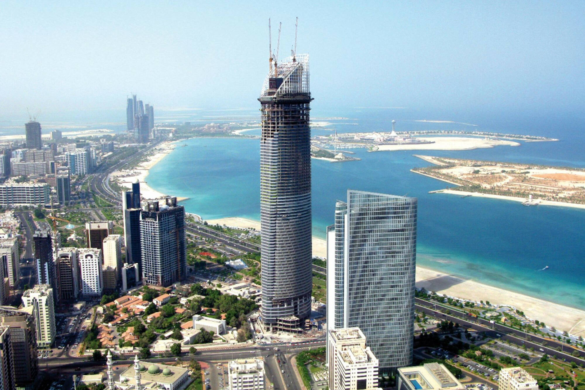 Emiraten Abu Dhabi Skyline