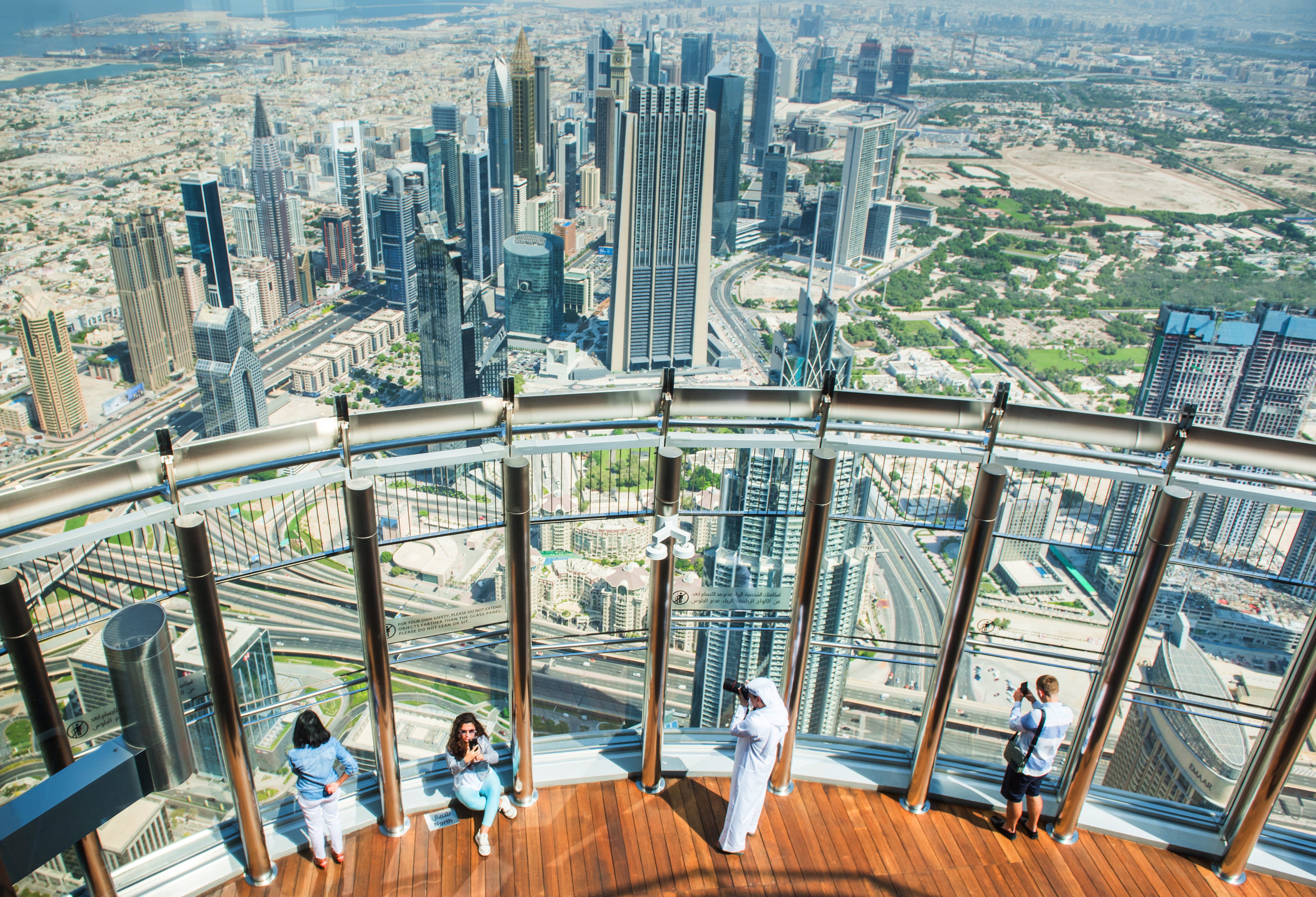 Emiraten Dubai At The Top Burj Khalifa
