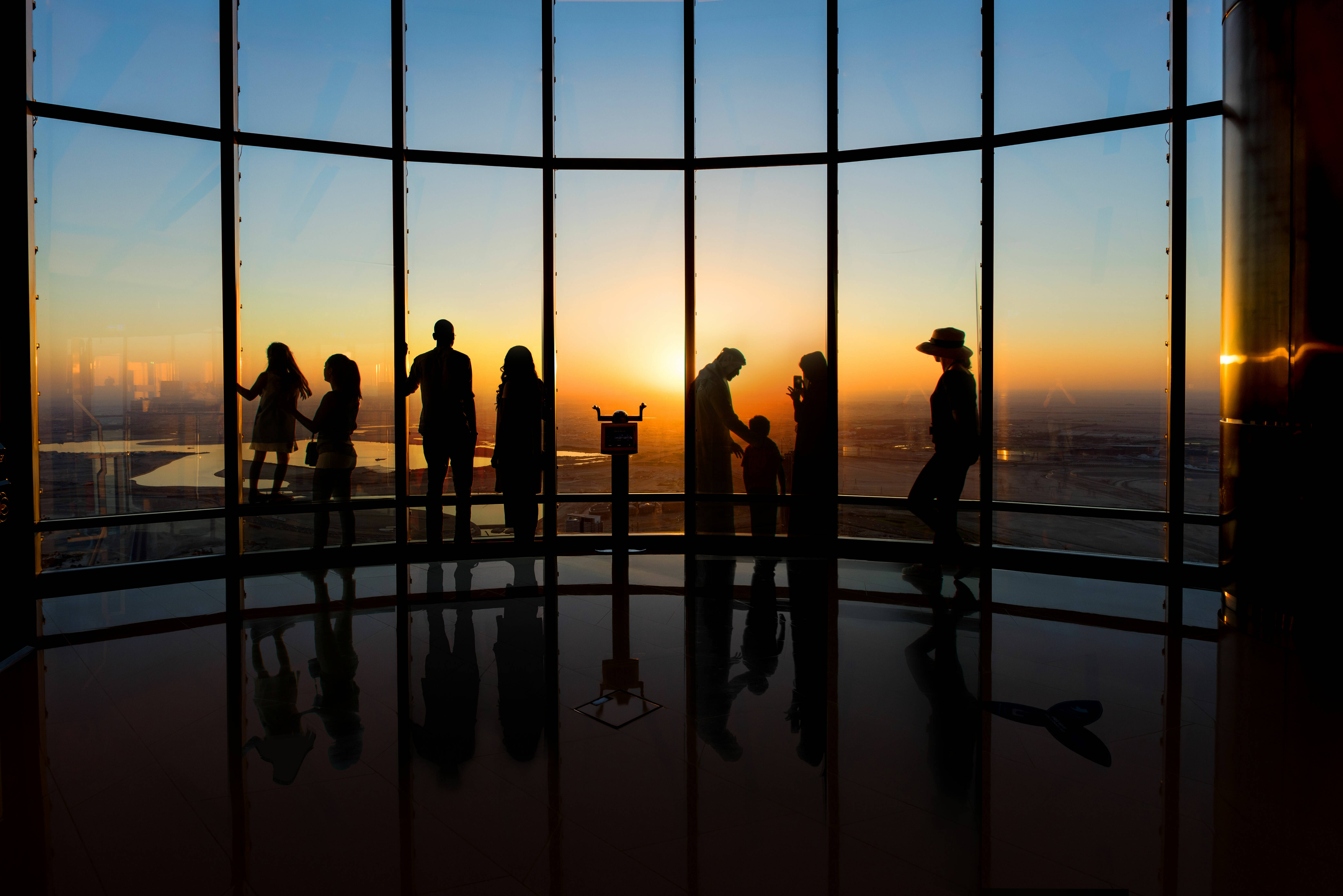 Emiraten Dubai At The Top Burj Khalifa