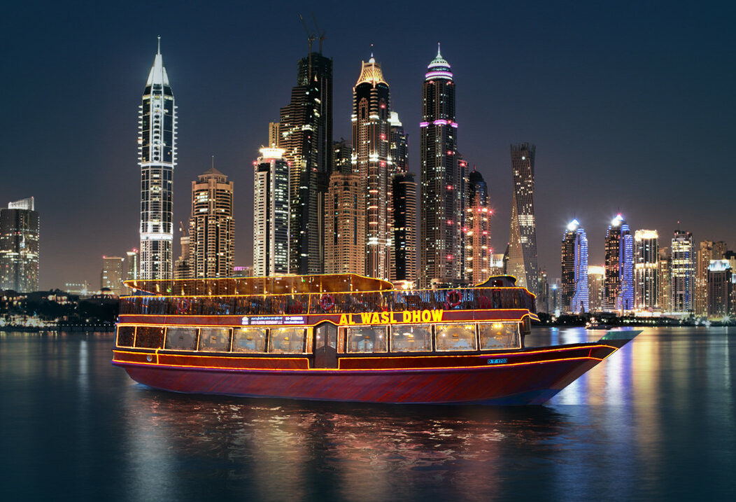 Emiraten Dubai Dhow Cruise