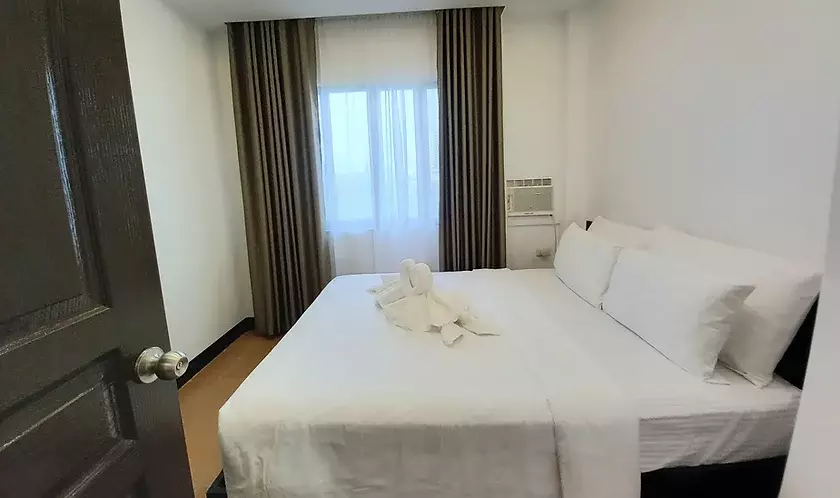 Filipijnen Cebu Mactan Palmbeach Resort Familie Kamer