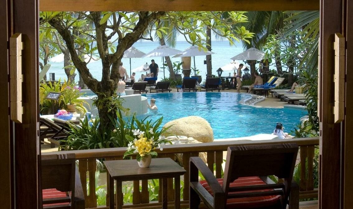 Thailand Koh Samui Thai House Beach Thai House Villa