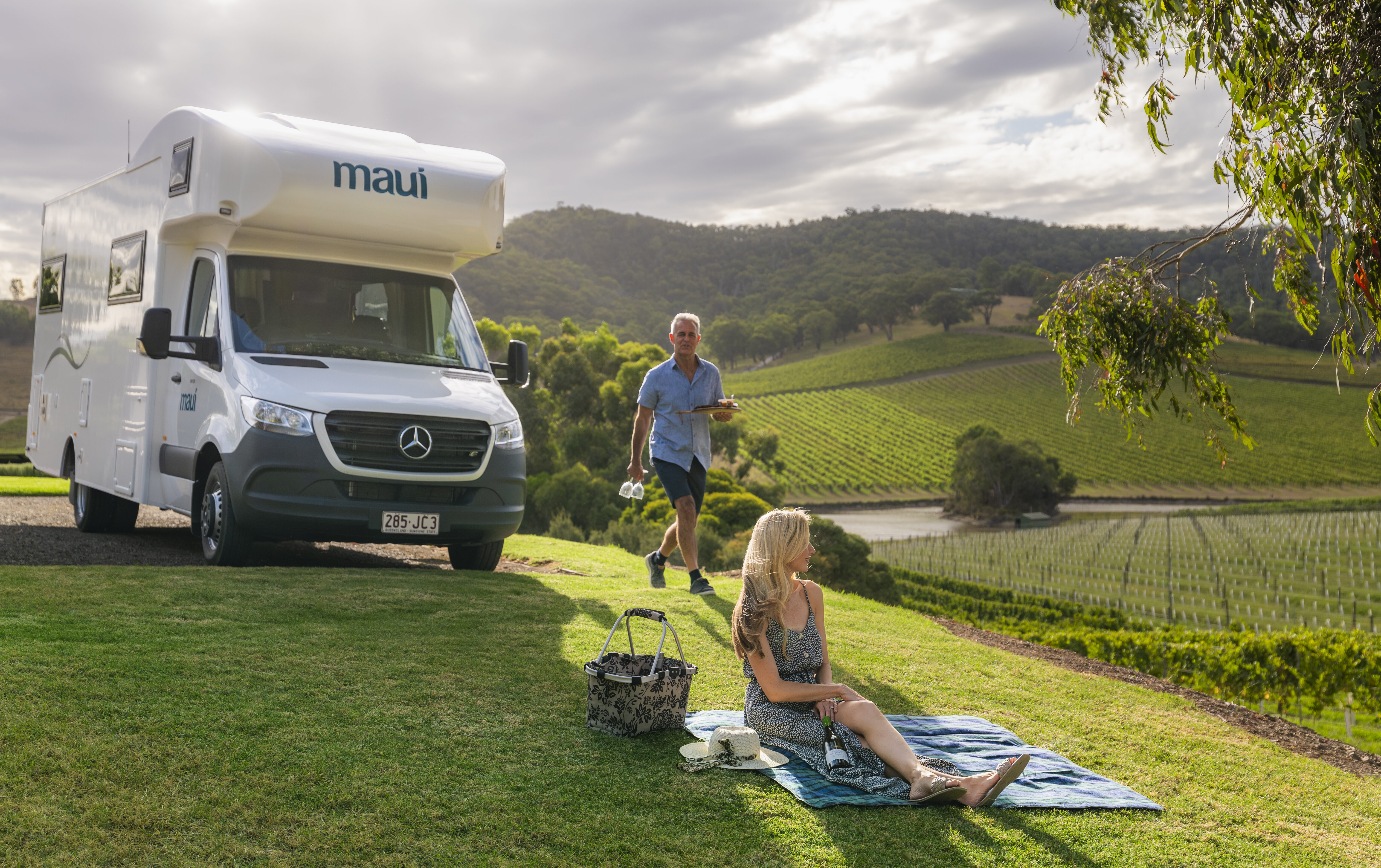 Australië-Maui-River-Camper