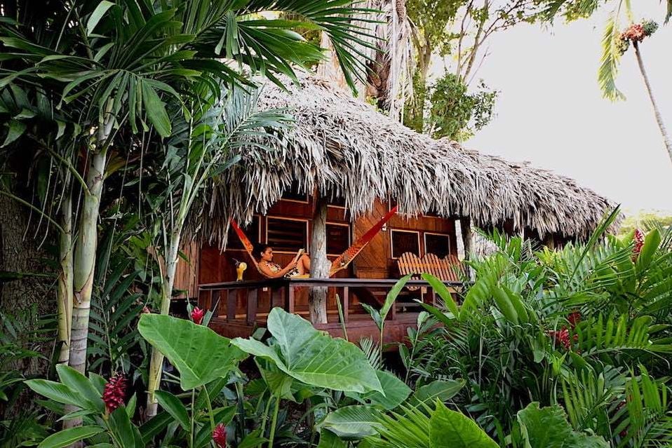 Belize Lamanai Outpost Lodge Cabana
