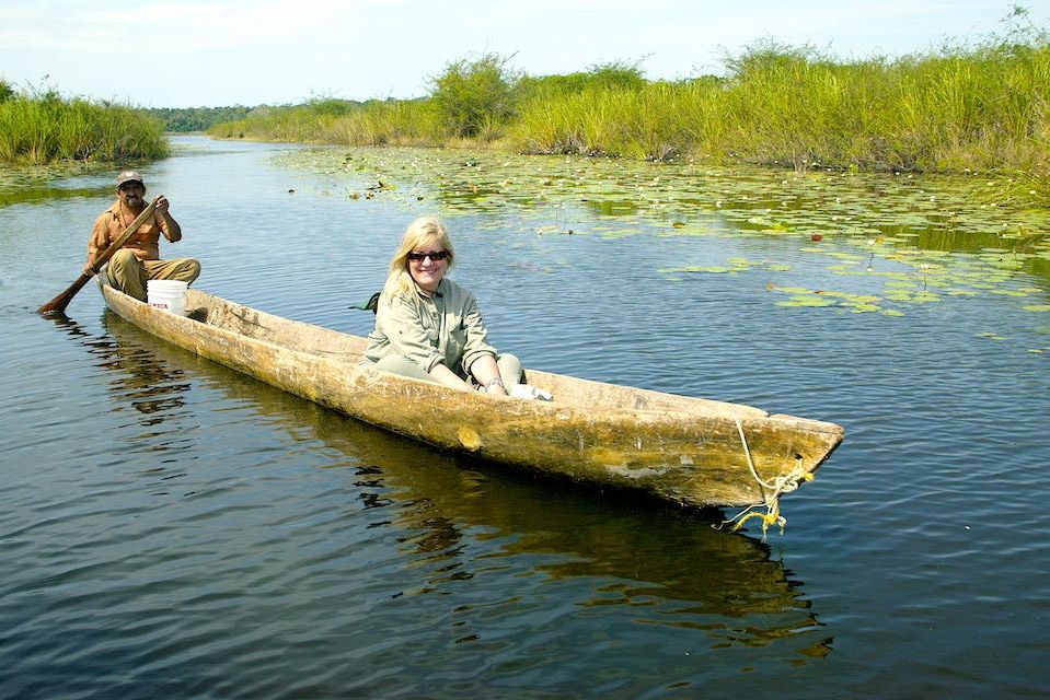Belize Lamanai Outpost Lodge Traditionele Kano